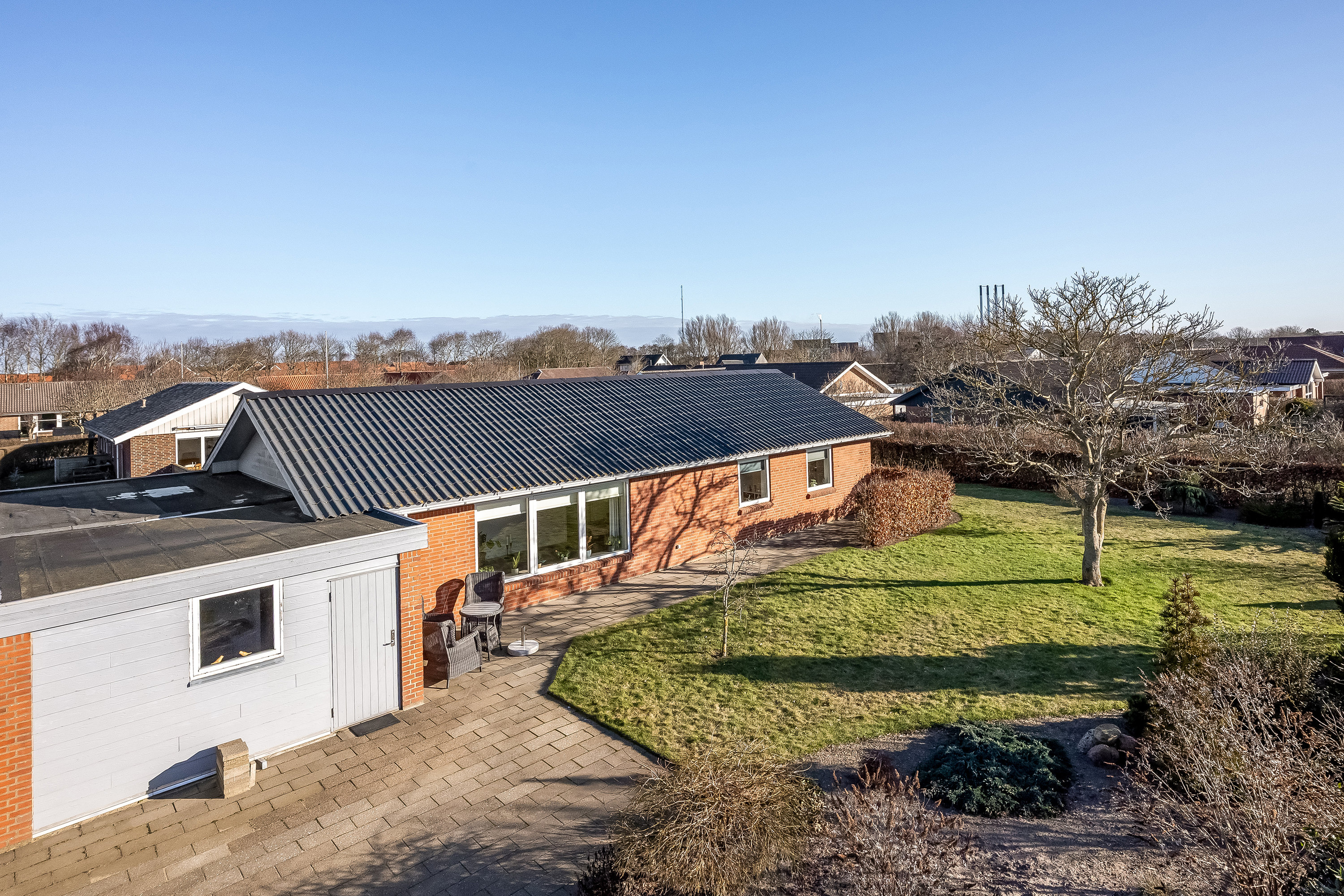 Fremhævet ejendommen billede i fuldskærmstilstand. Billede af Kærsangervej 19, Rindum, 6950 Ringkøbing