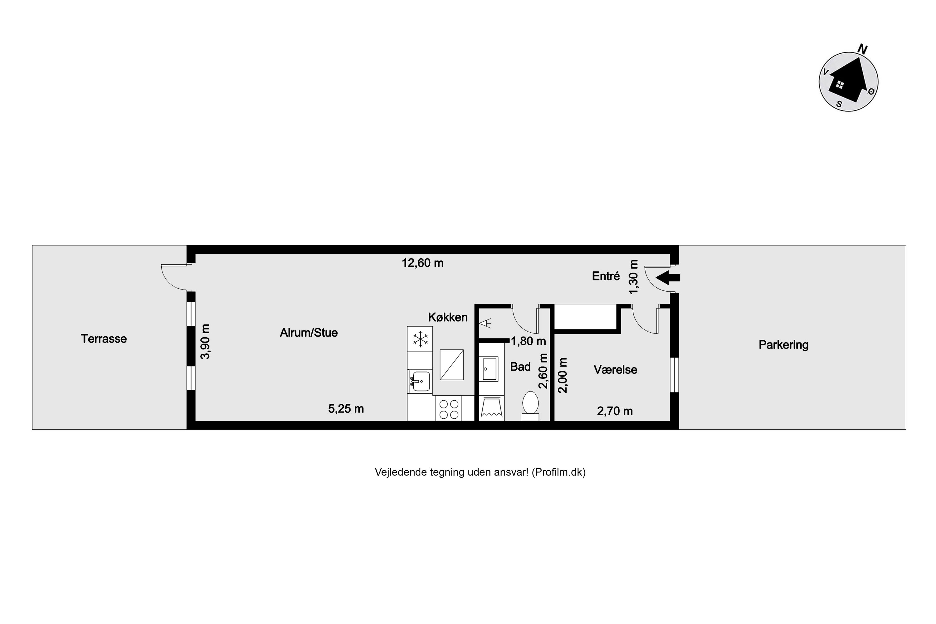 Plantegninger billede af Kildevej 23, 7500 Holstebro