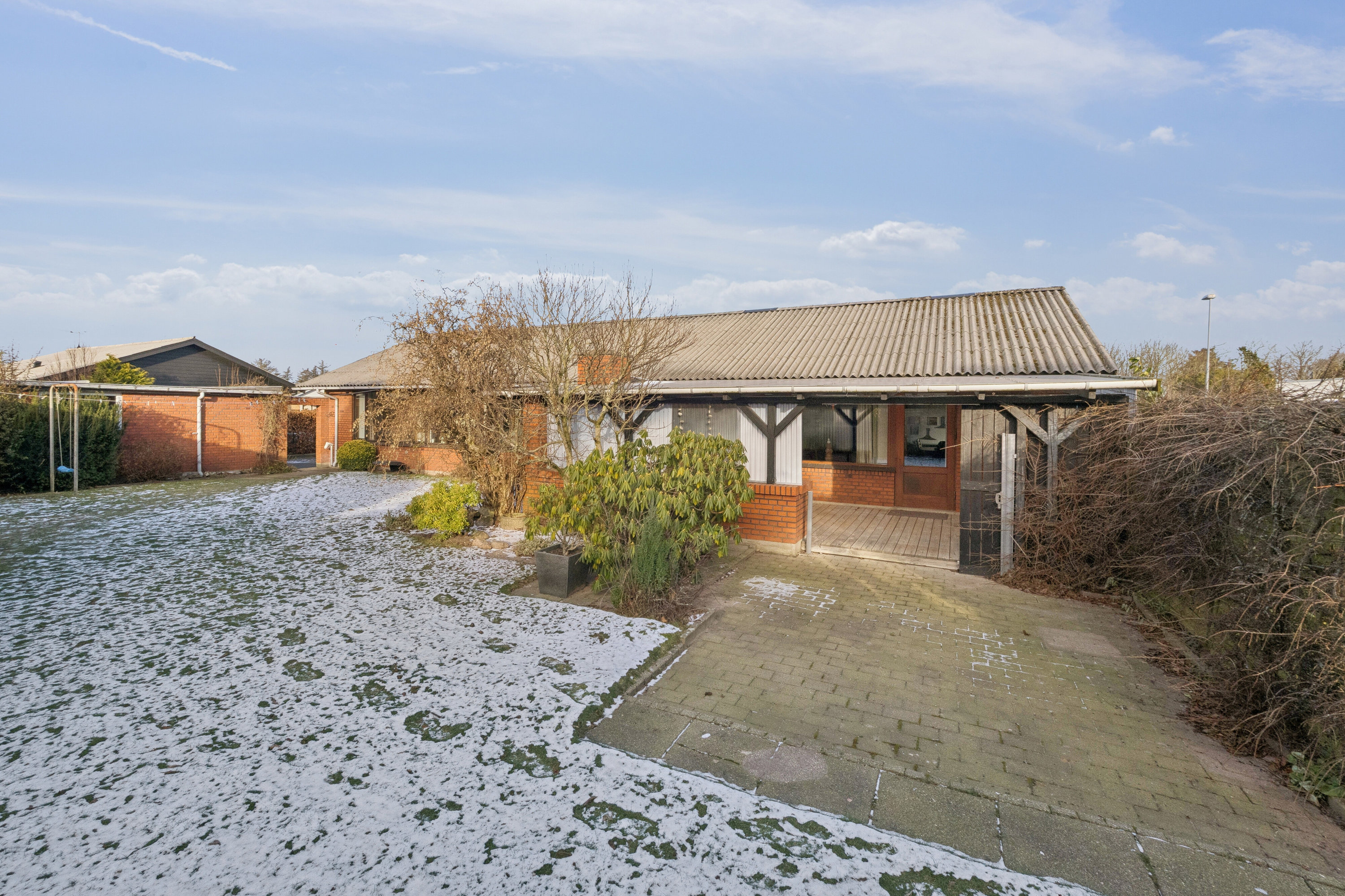 Fremhævet set fra haven billede i fuldskærmstilstand. Billede af Villavej 11, Østerild, 7700 Thisted