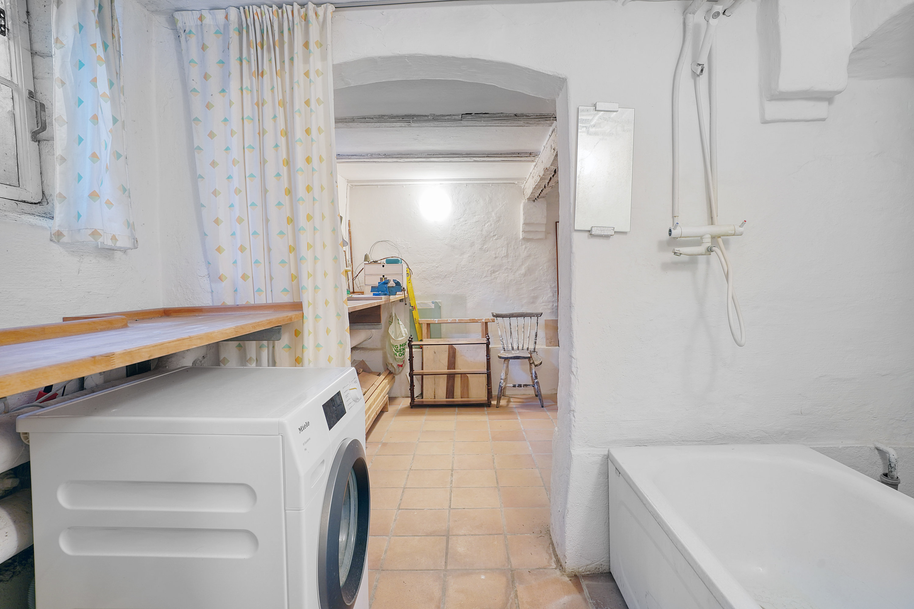 Fremhævet vaskerum billede i fuldskærmstilstand. Billede af Høyensgade 32, 2100 København Ø