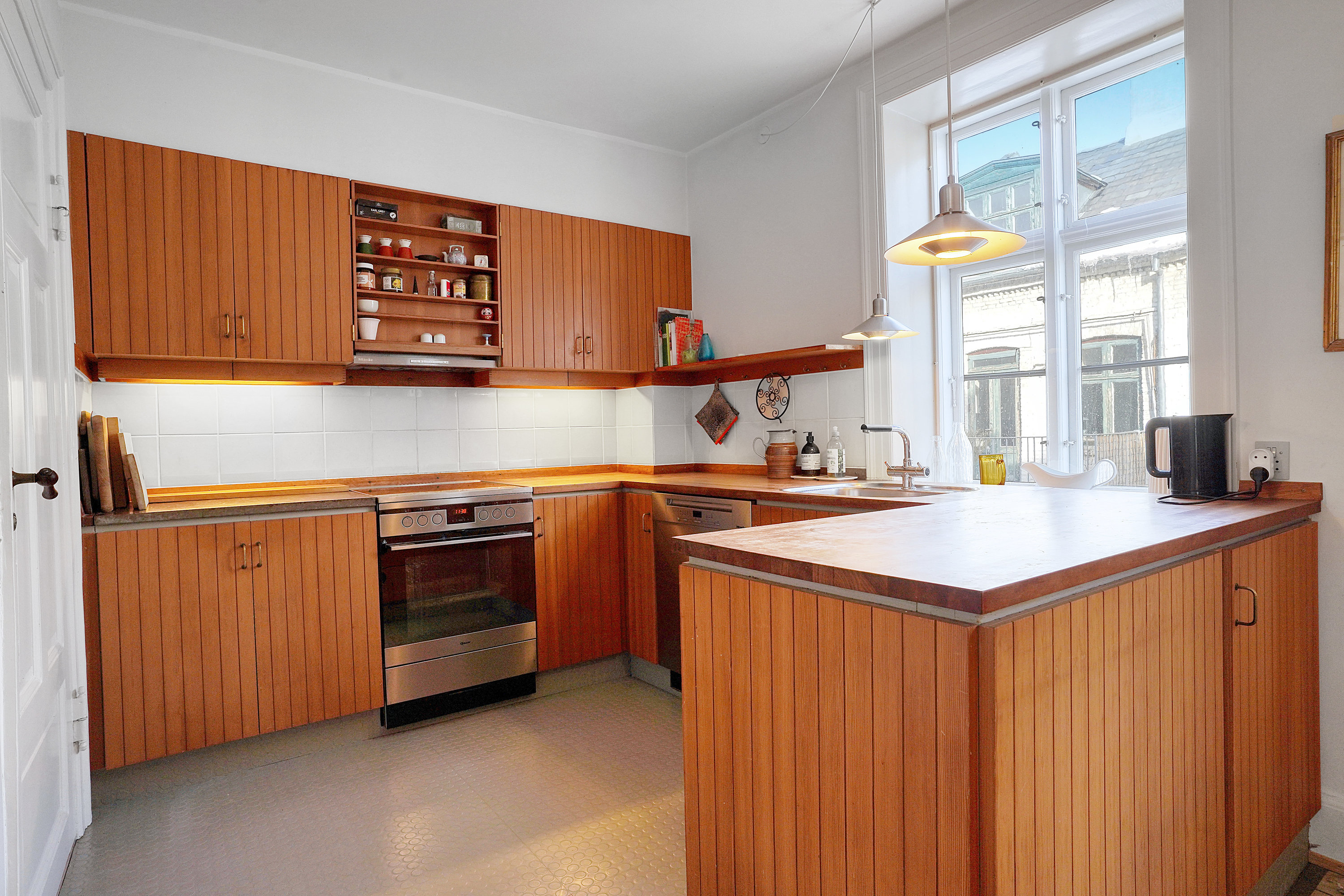 Fremhævet køkken billede i fuldskærmstilstand. Billede af Høyensgade 32, 2100 København Ø