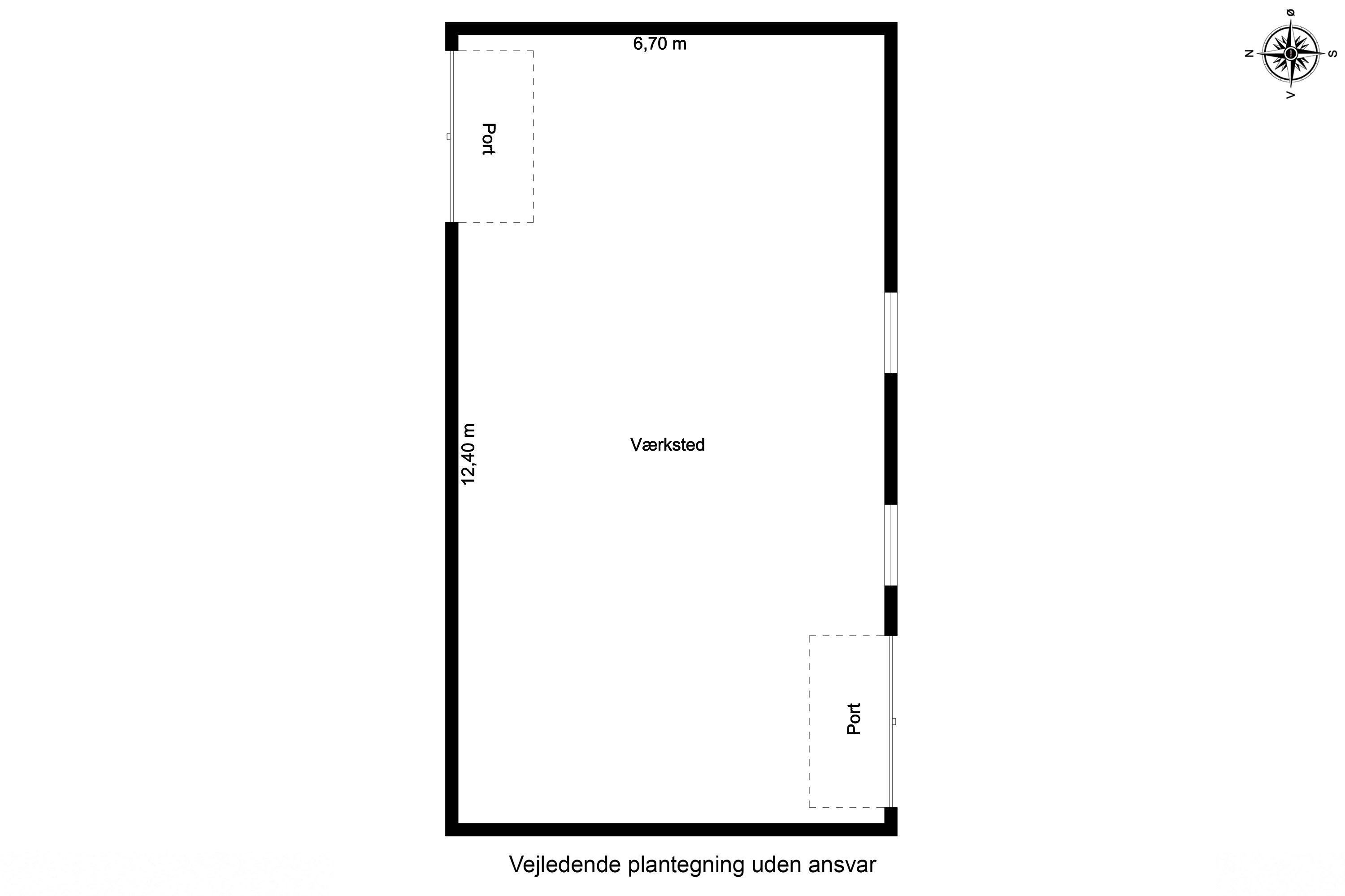 Plantegninger billede af Højensvej 200, Egense, 5700 Svendborg
