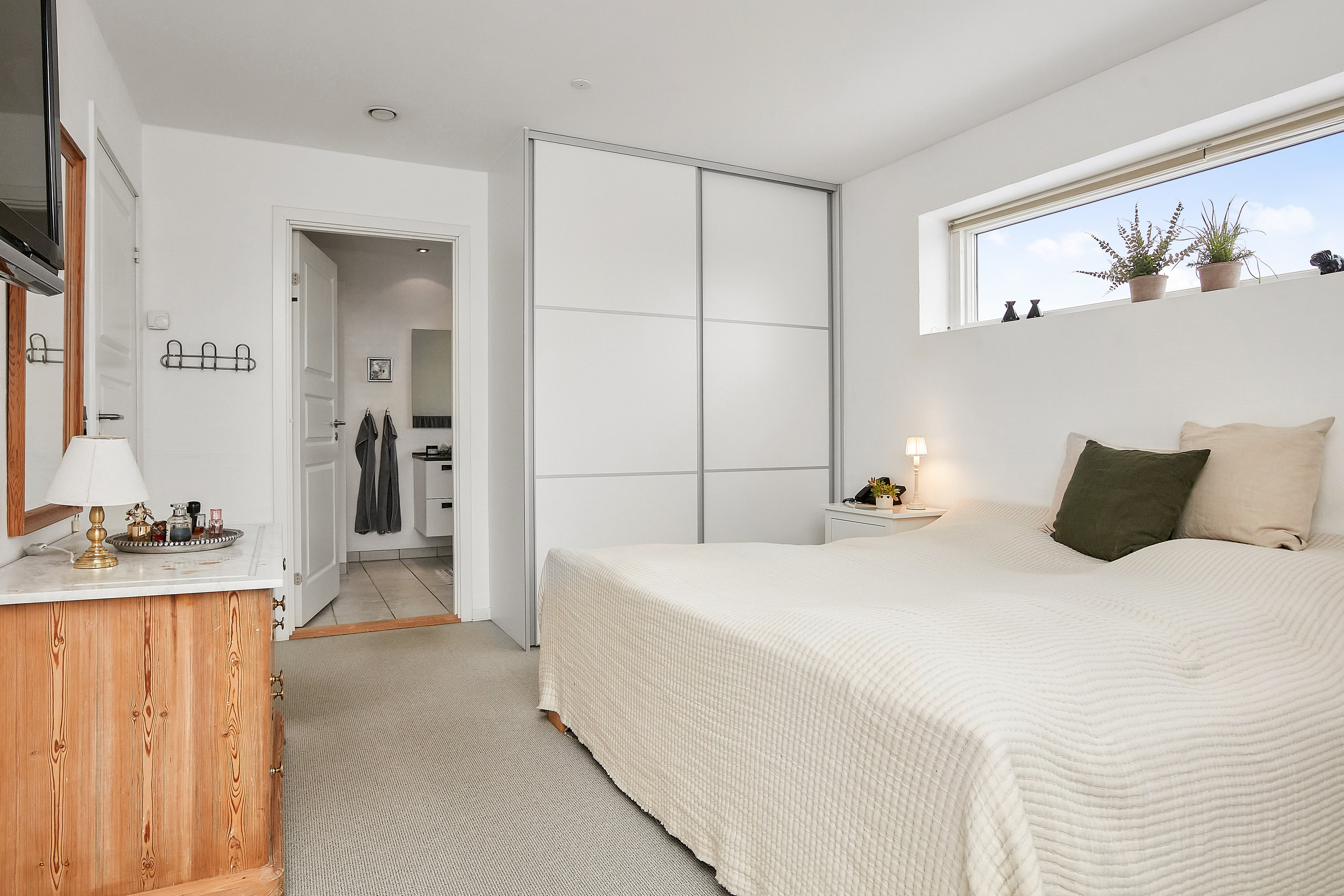 Fremhævet soveværelse billede i fuldskærmstilstand. Billede af Gl Egebjergvej 26C, Egebjerg, 8700 Horsens