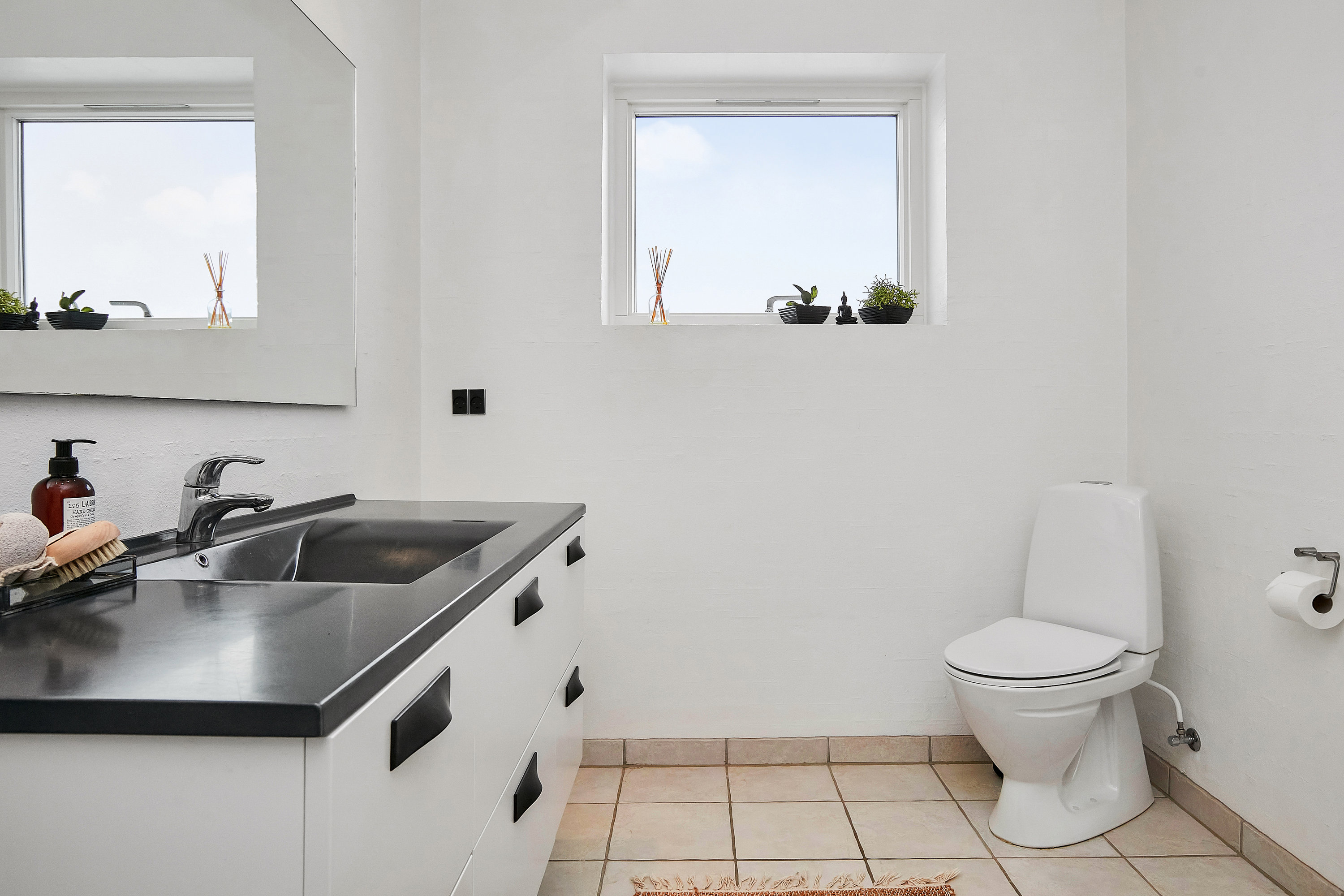 Fremhævet badeværelse billede i fuldskærmstilstand. Billede af Gl Egebjergvej 26C, Egebjerg, 8700 Horsens