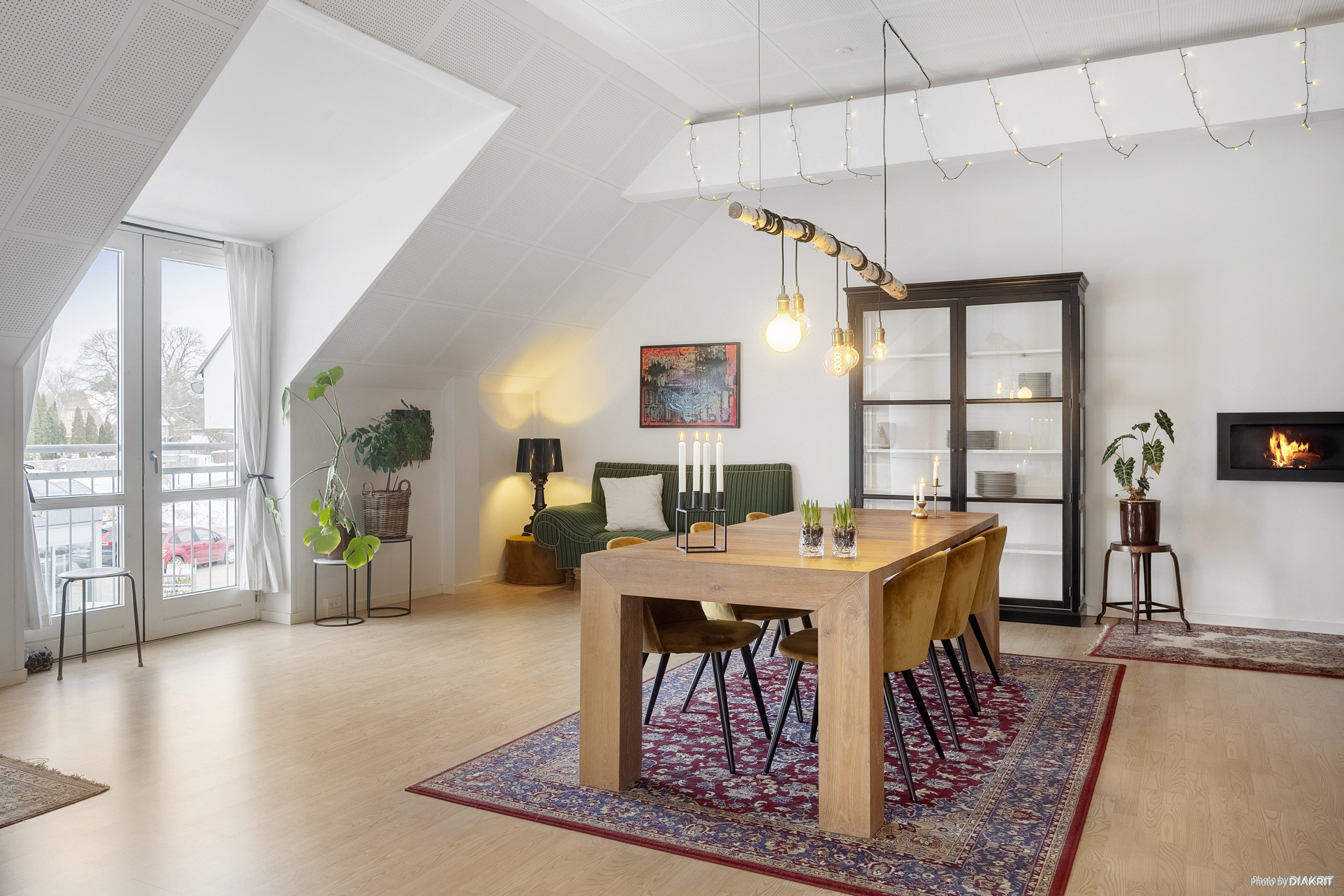 Fremhævet spisekøkken billede i fuldskærmstilstand. Billede af Møllevej 2D, 4140 Borup