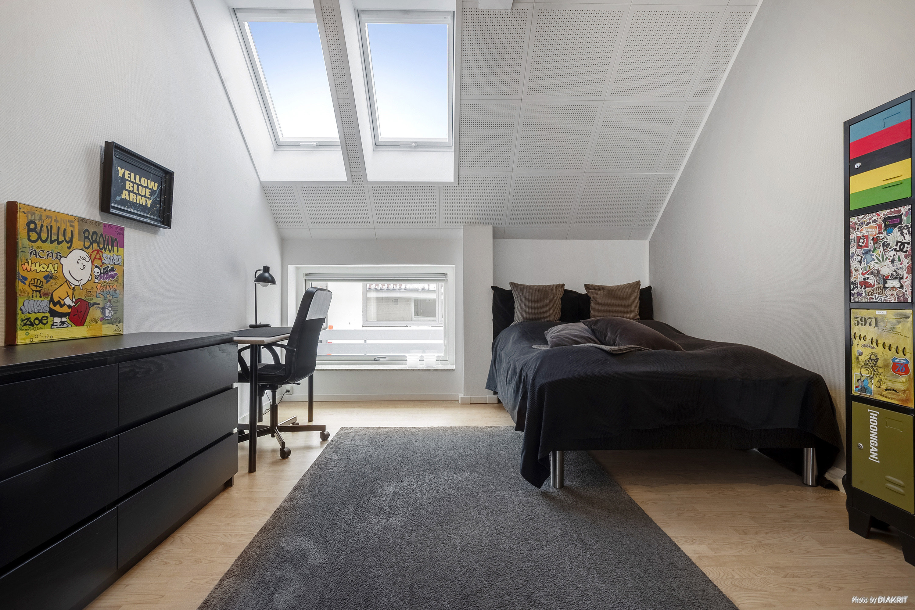 Fremhævet soveværelse billede i fuldskærmstilstand. Billede af Møllevej 2D, 4140 Borup