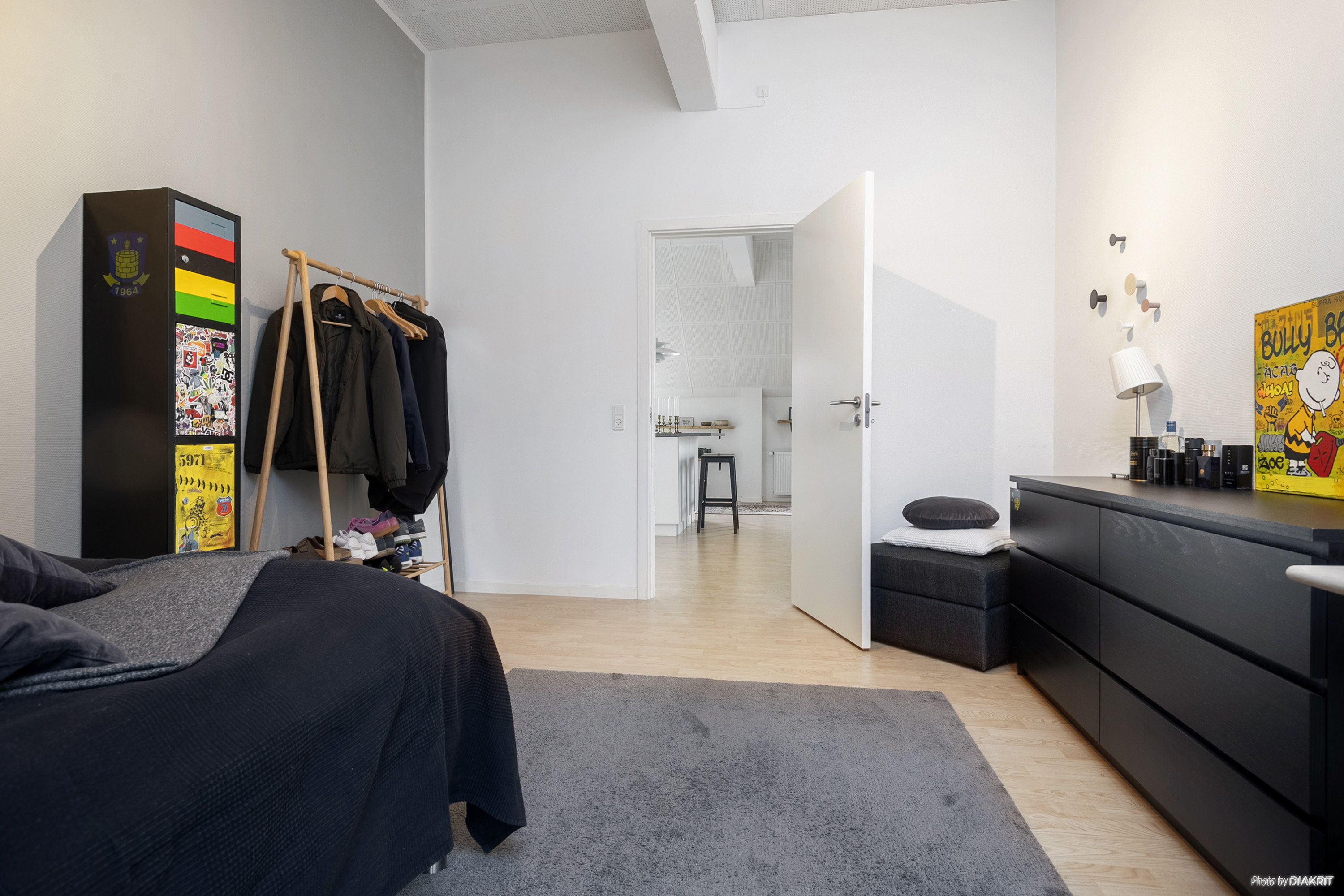 Fremhævet soveværelse billede i fuldskærmstilstand. Billede af Møllevej 2D, 4140 Borup