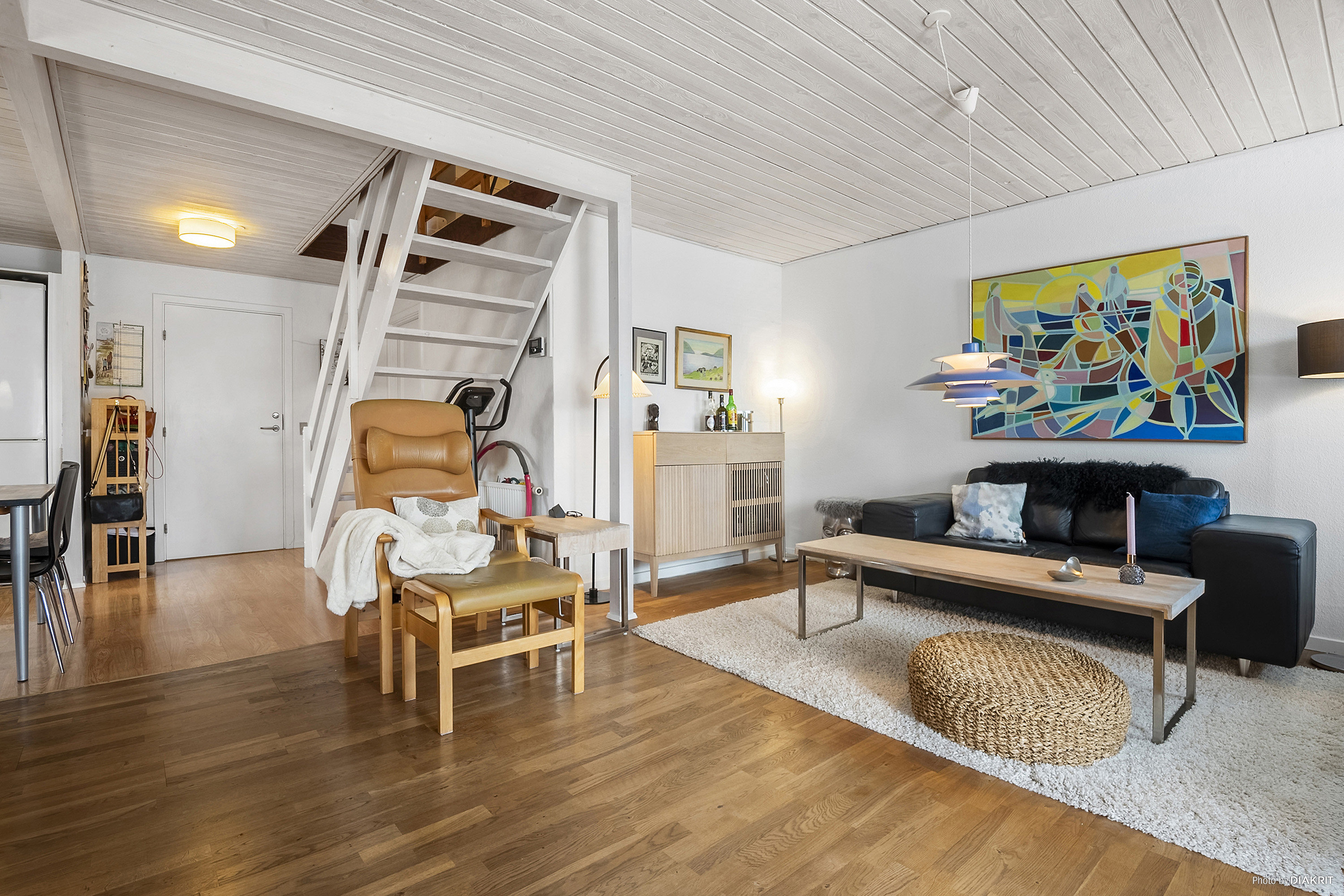 Fremhævet stue billede i fuldskærmstilstand. Billede af Skolevej 17L, 4632 Bjæverskov