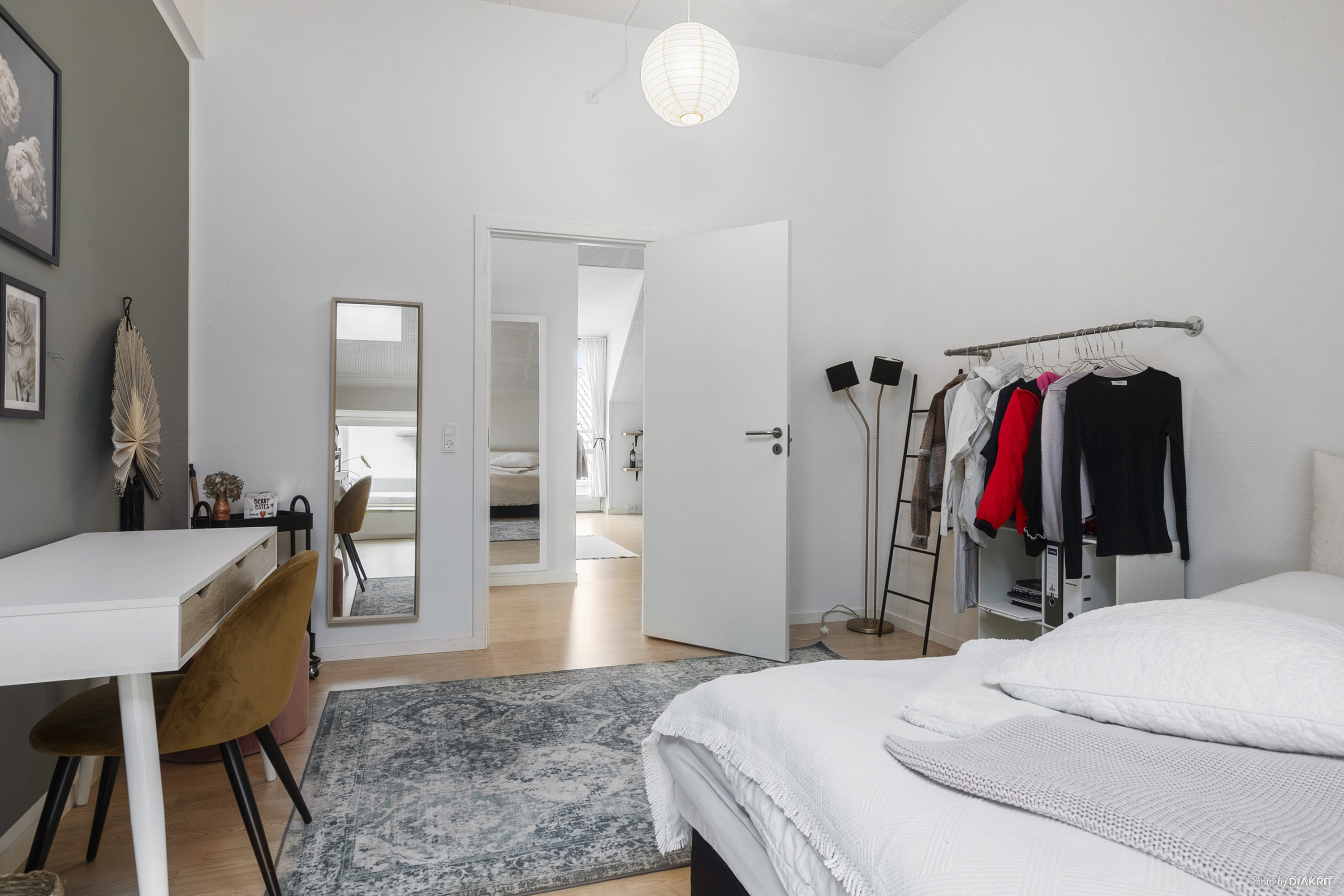 Fremhævet soveværelse billede i fuldskærmstilstand. Billede af Møllevej 2D, 4140 Borup