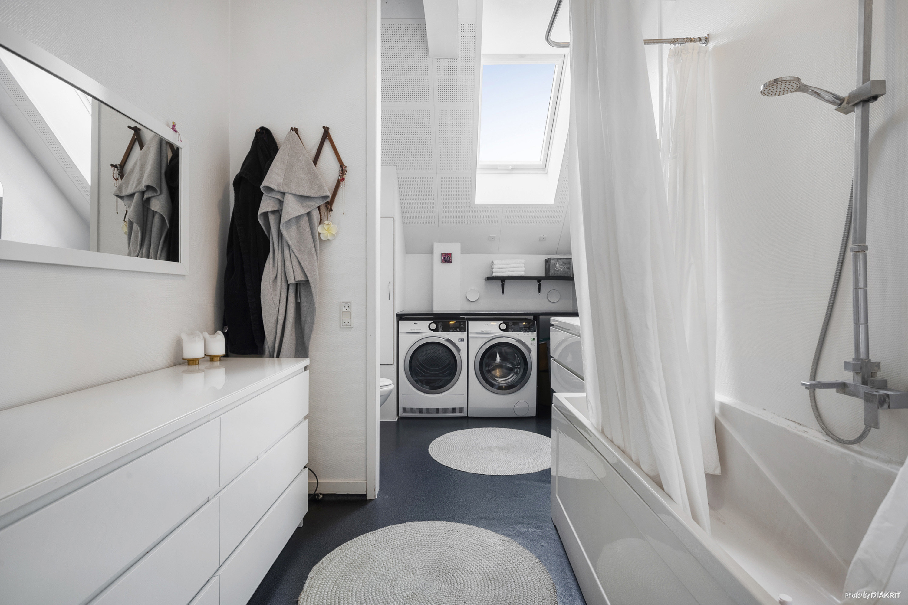 Fremhævet badeværelse billede i fuldskærmstilstand. Billede af Møllevej 2D, 4140 Borup