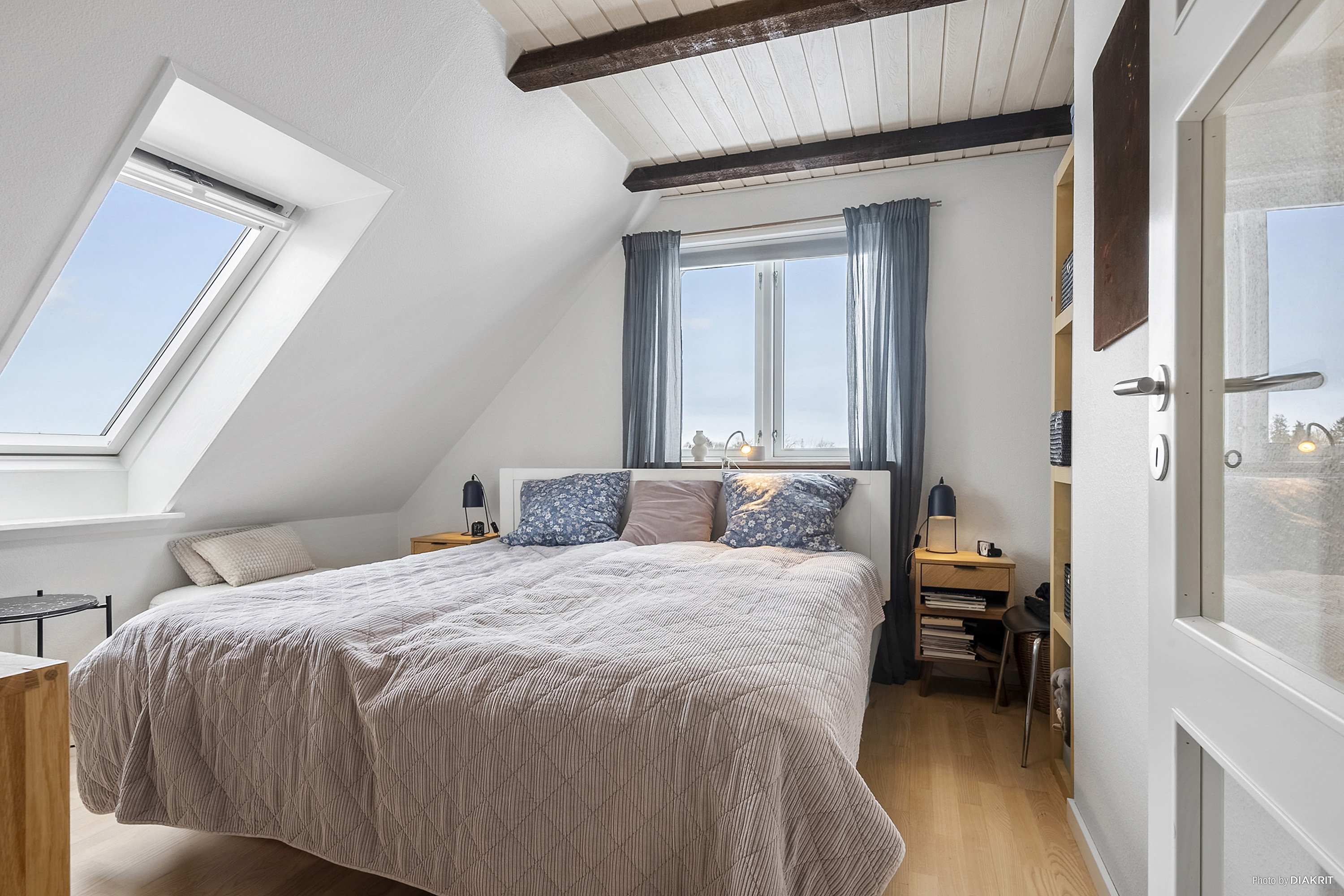 Fremhævet soveværelse billede i fuldskærmstilstand. Billede af Skolevej 17L, 4632 Bjæverskov