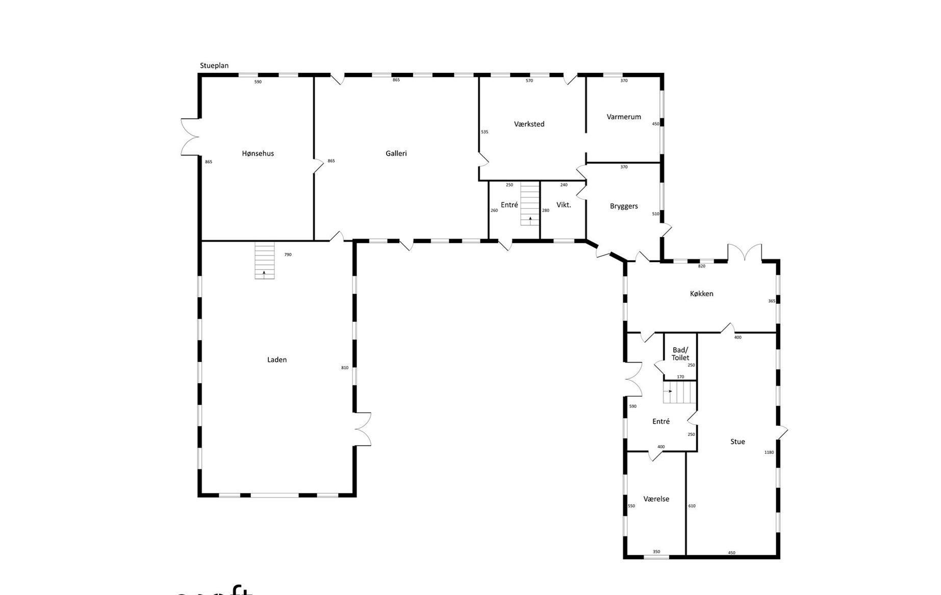 Plantegninger billede af Ellemosevej 2, 5970 Ærøskøbing