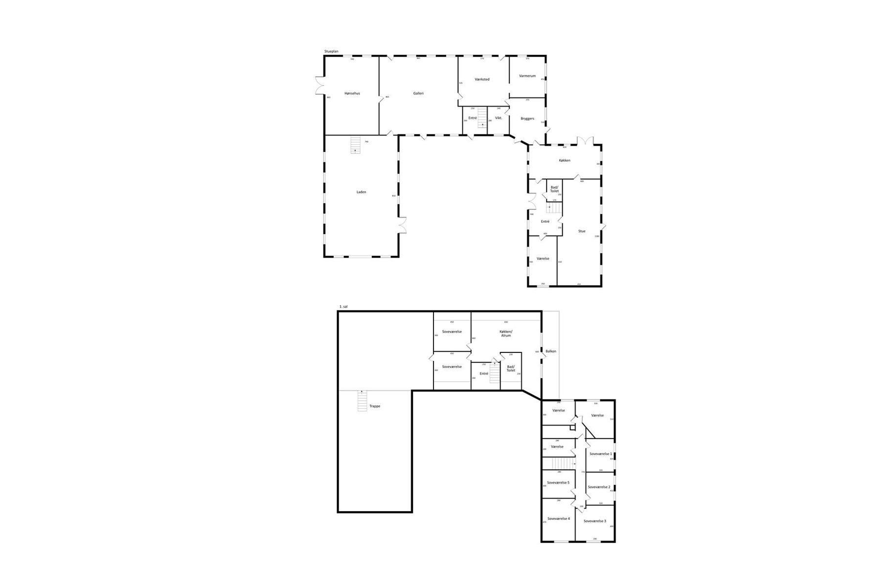 Plantegninger billede af Ellemosevej 2, 5970 Ærøskøbing