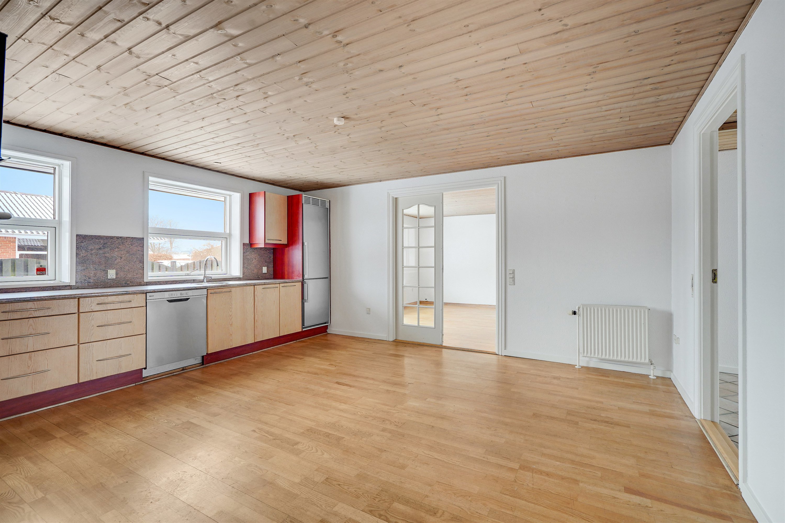 Fremhævet køkken alrum billede i fuldskærmstilstand. Billede af Mølleparken 356, 7190 Billund