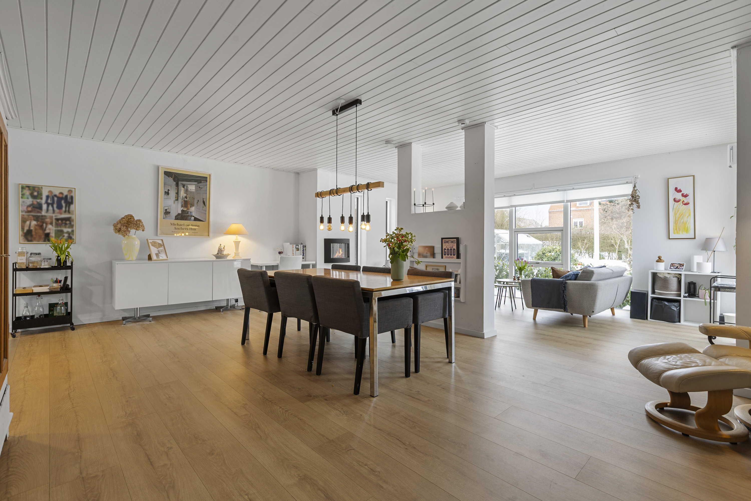 Fremhævet stue billede i fuldskærmstilstand. Billede af Toftevej 12, Slagelse, 4200 Slagelse