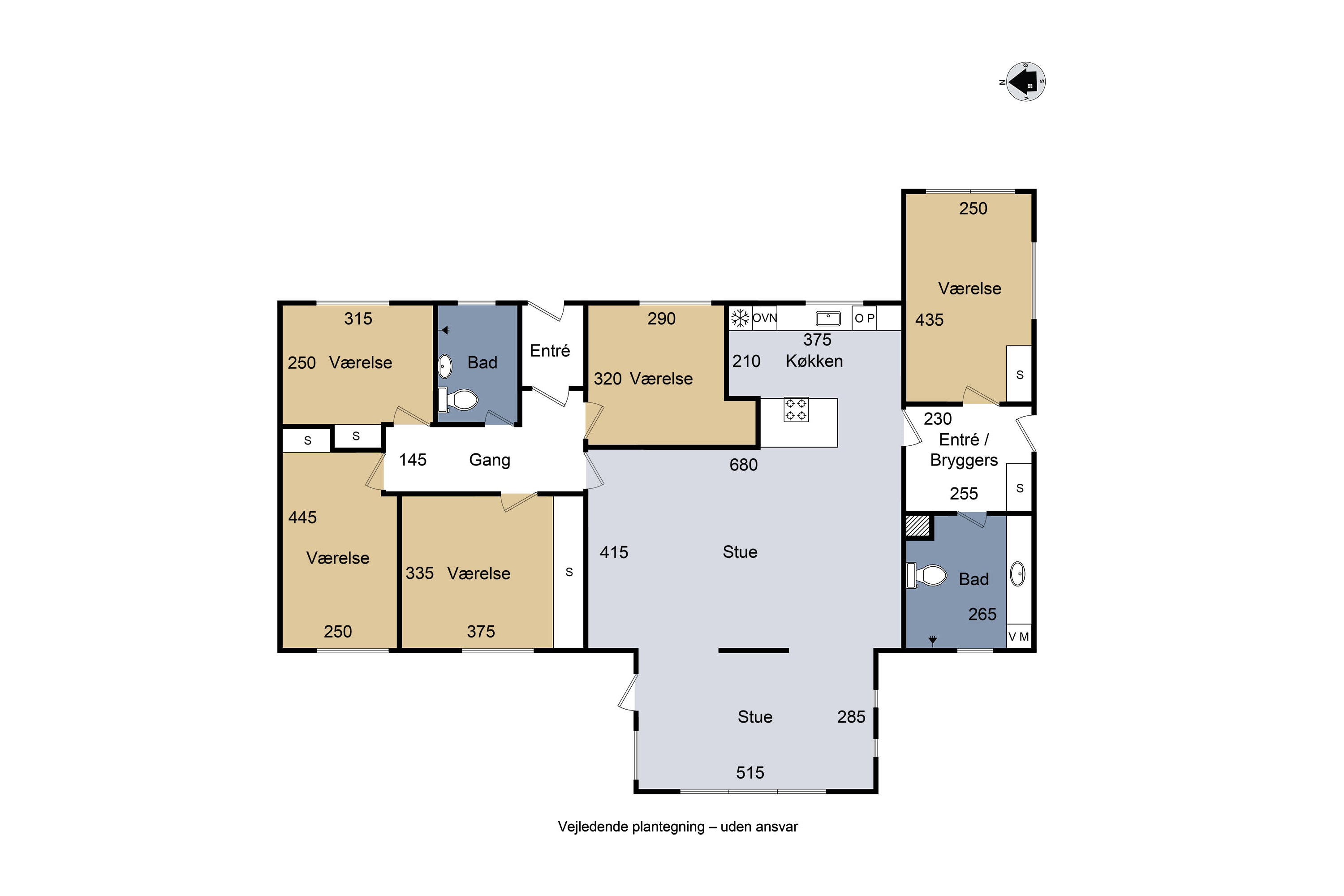 Plantegninger billede af Toftevej 12, Slagelse, 4200 Slagelse