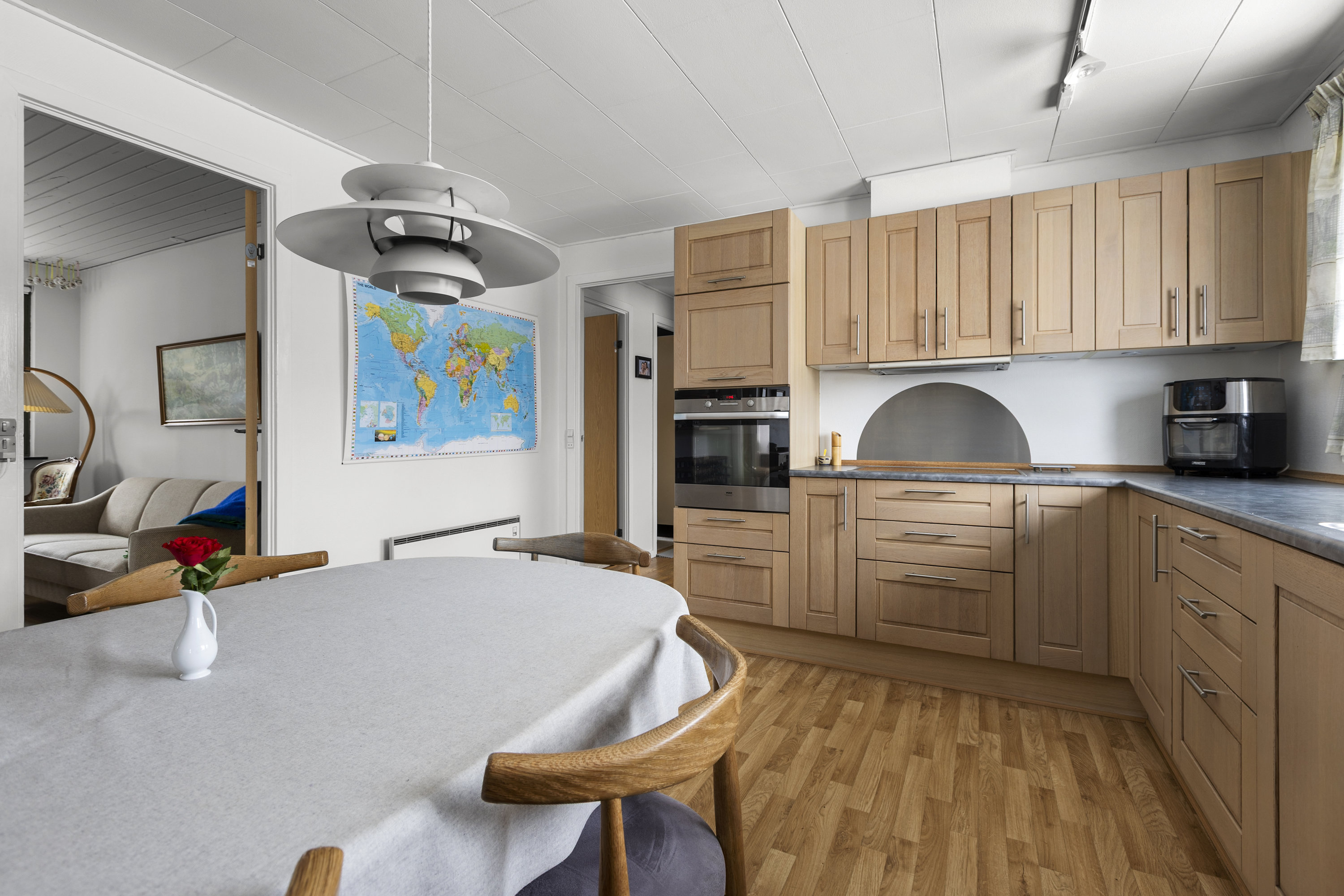 Fremhævet køkken billede i fuldskærmstilstand. Billede af Orgelvej 3, 4200 Slagelse