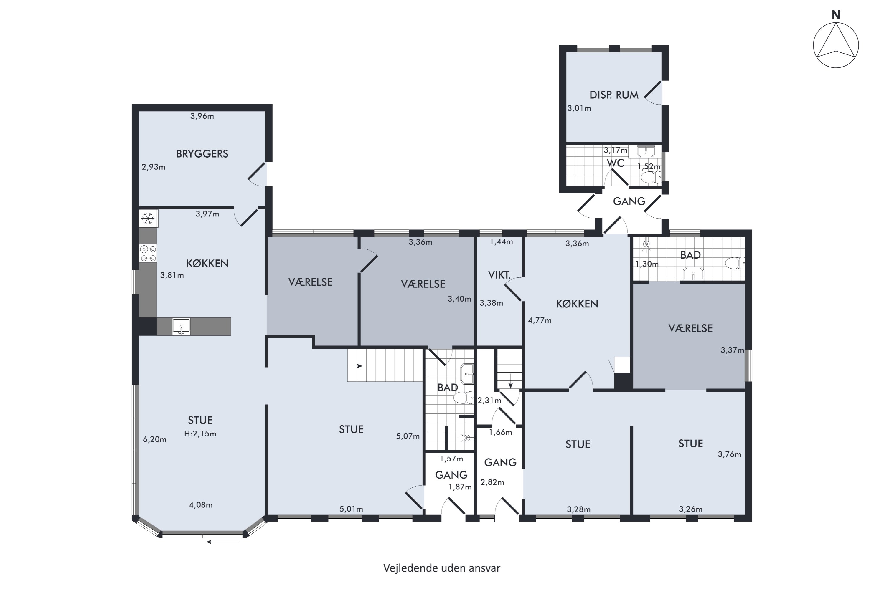 Plantegninger billede af Havnbjergvej 5A+B, Oksbøl, 6430 Nordborg