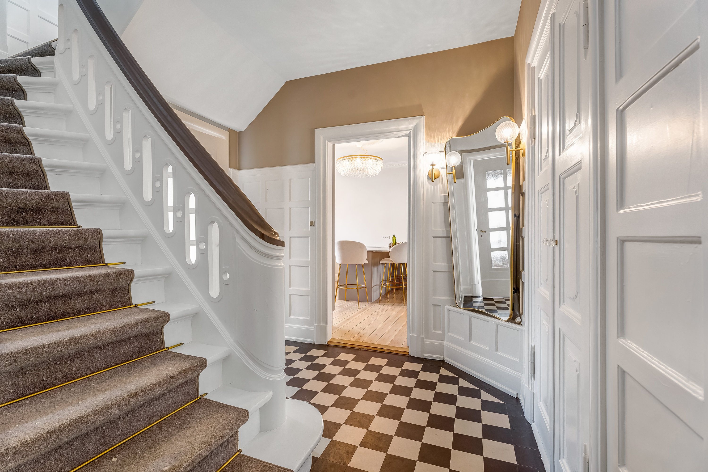 Miniaturebillede 2: trappe. Billede af Rosenvænget 26, 4800 Nykøbing F