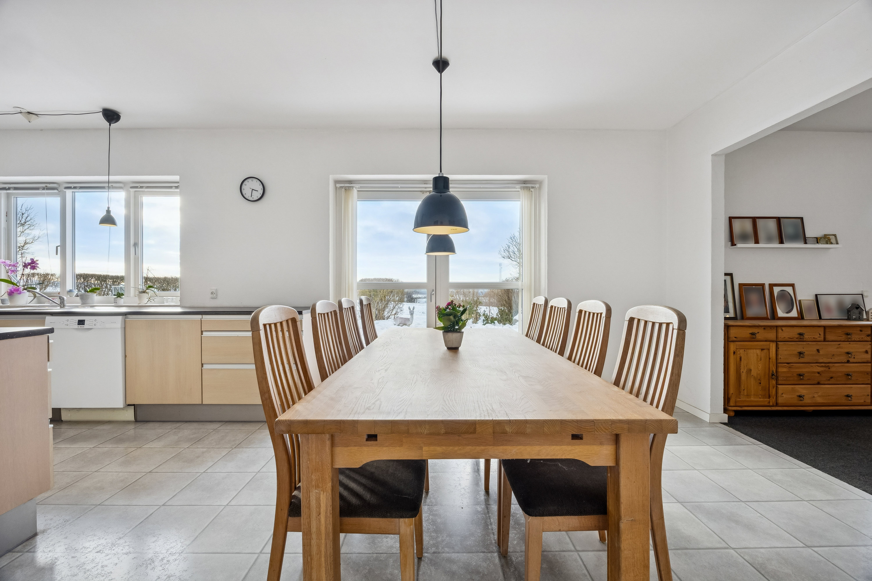 Fremhævet spisestue billede i fuldskærmstilstand. Billede af Buerupvej 53, Buerup, 4450 Jyderup