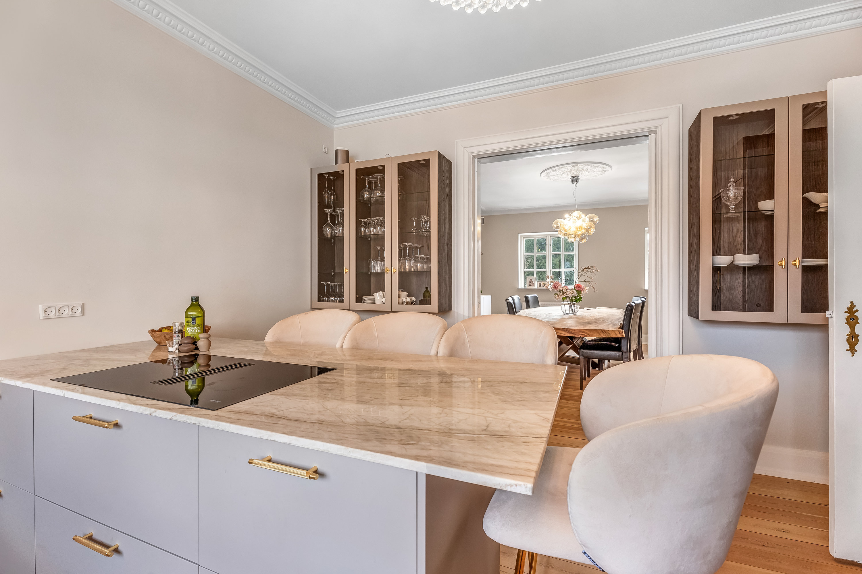 Fremhævet køkken billede i fuldskærmstilstand. Billede af Rosenvænget 26, 4800 Nykøbing F