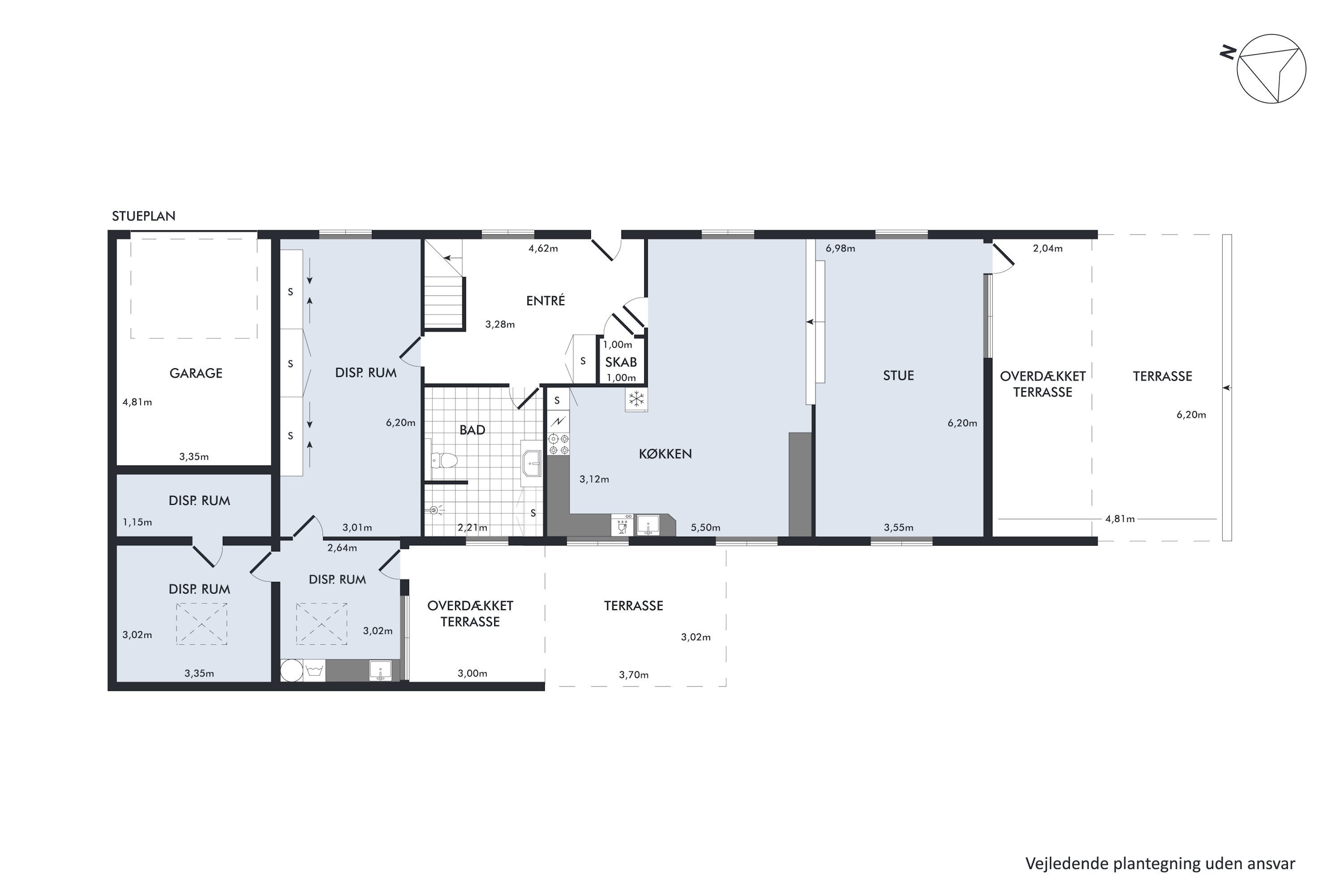 Plantegninger billede af Krovej 39, Klitmøller, 7700 Thisted