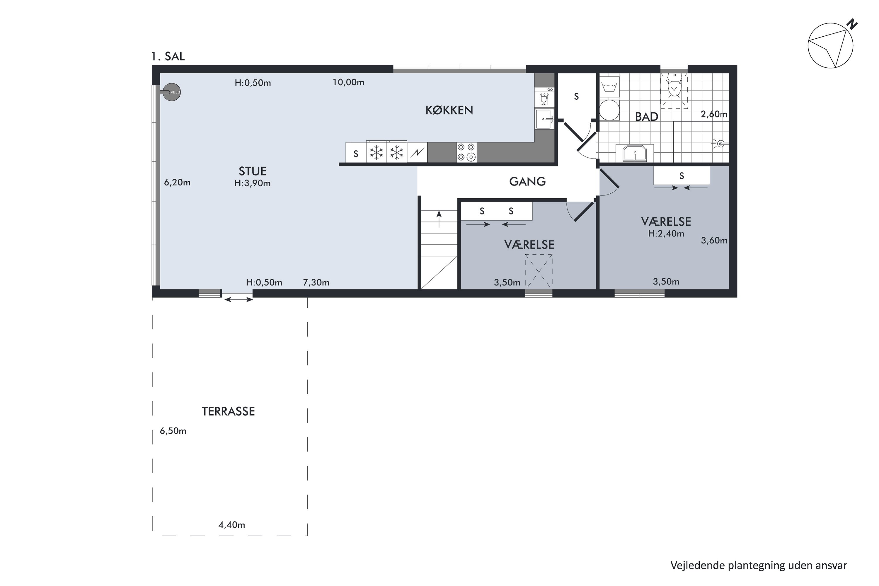 Plantegninger billede af Birkemosen 4, 2640 Hedehusene
