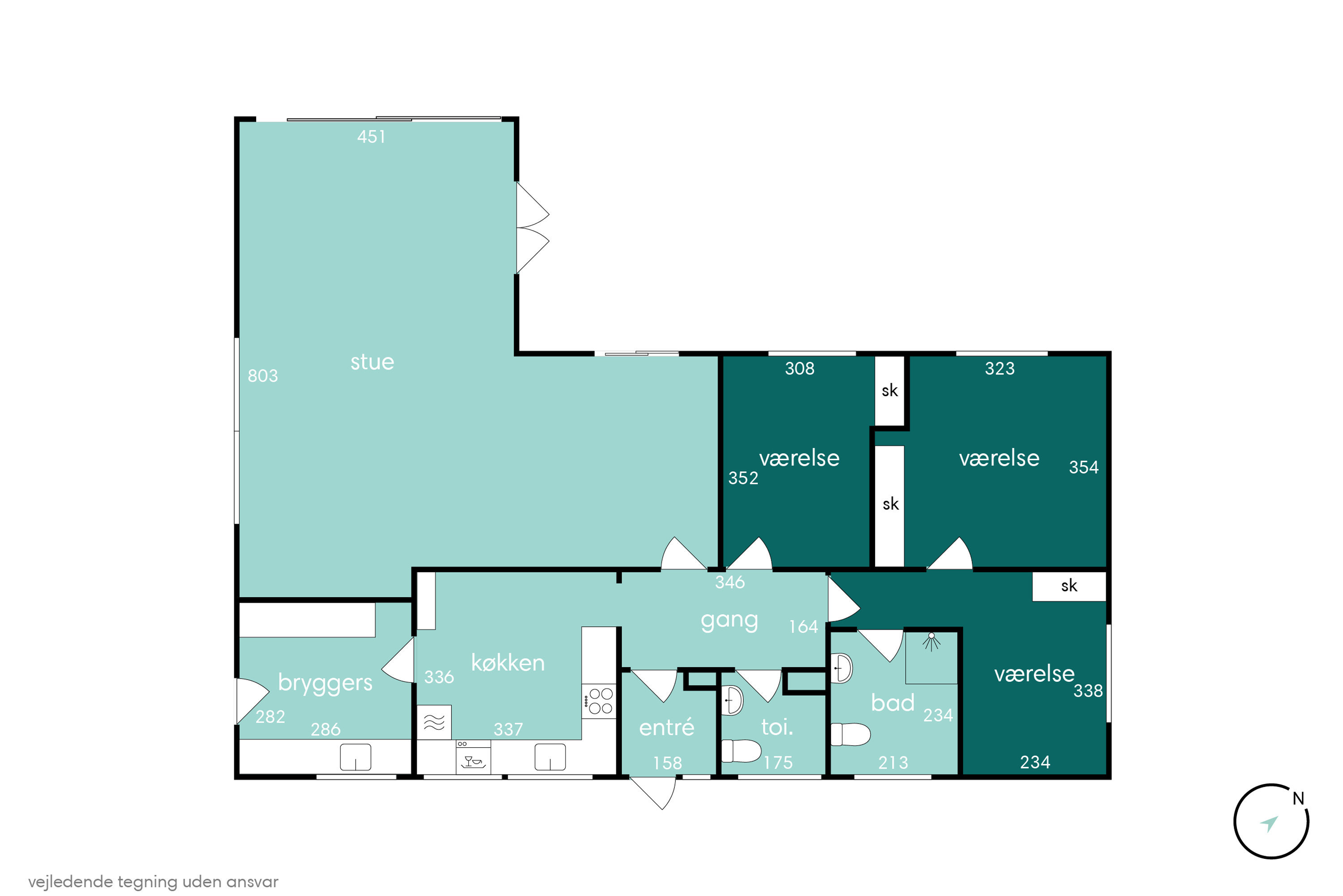 Plantegninger billede af Sundbrovej 40, 5700 Svendborg