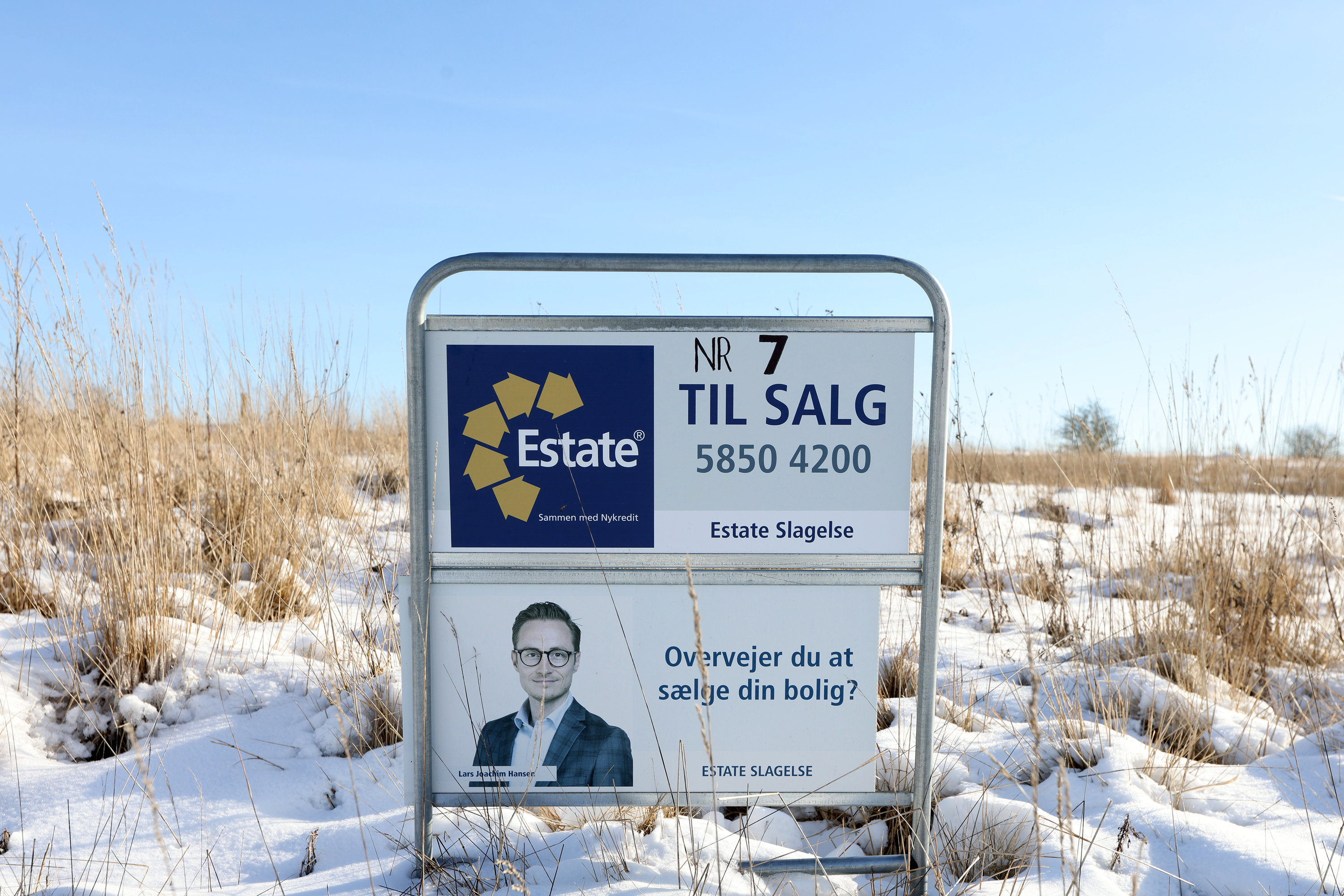 Fremhævet grund billede i fuldskærmstilstand. Billede af Udsigtsbakken 7, 4200 Slagelse