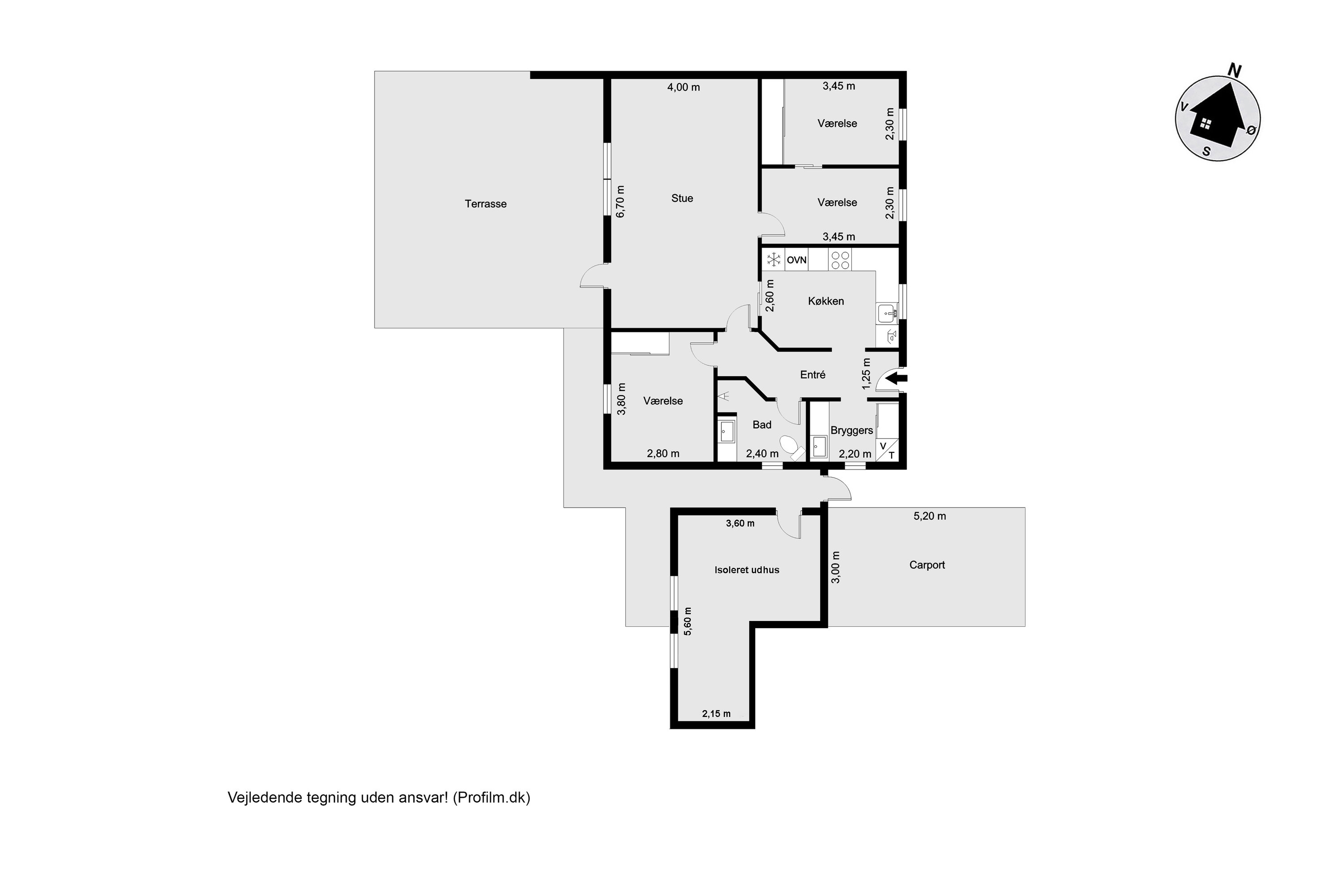 Plantegninger billede af Vester Kirkebakke 6, Mejrup, 7500 Holstebro