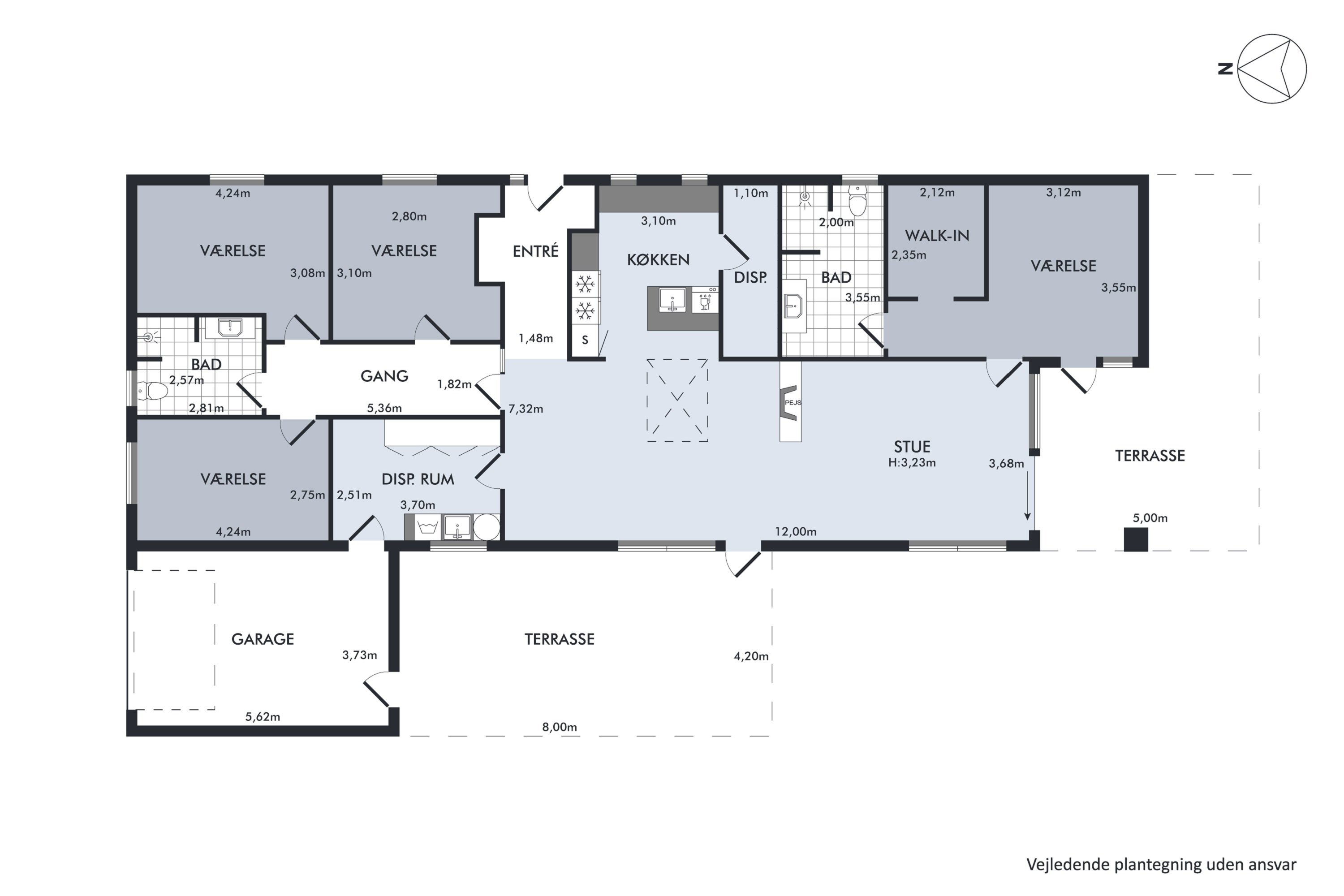 Plantegninger billede af Vosborgvej 21, 2770 Kastrup
