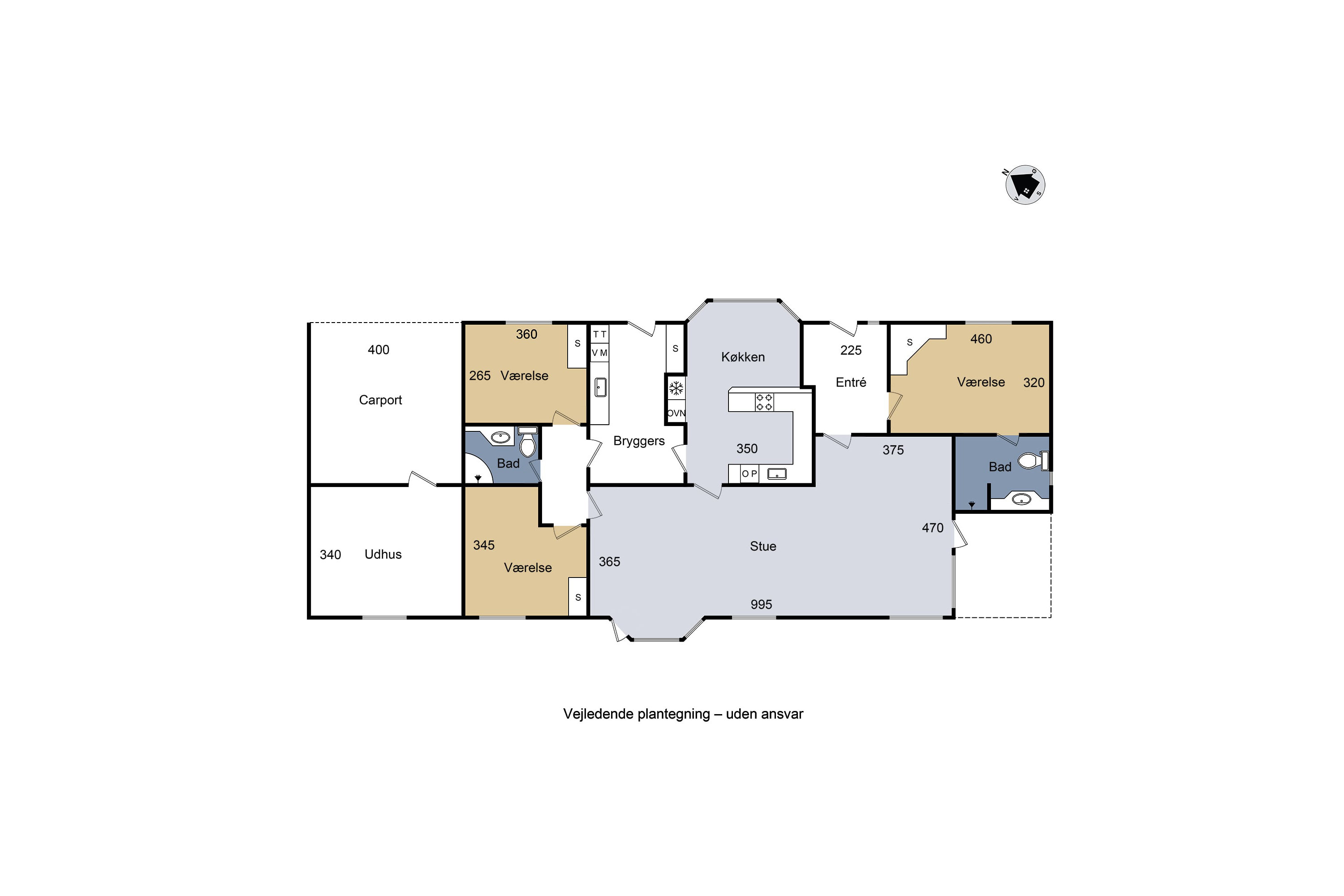 Plantegninger billede af Nordborgvej 4, 4200 Slagelse