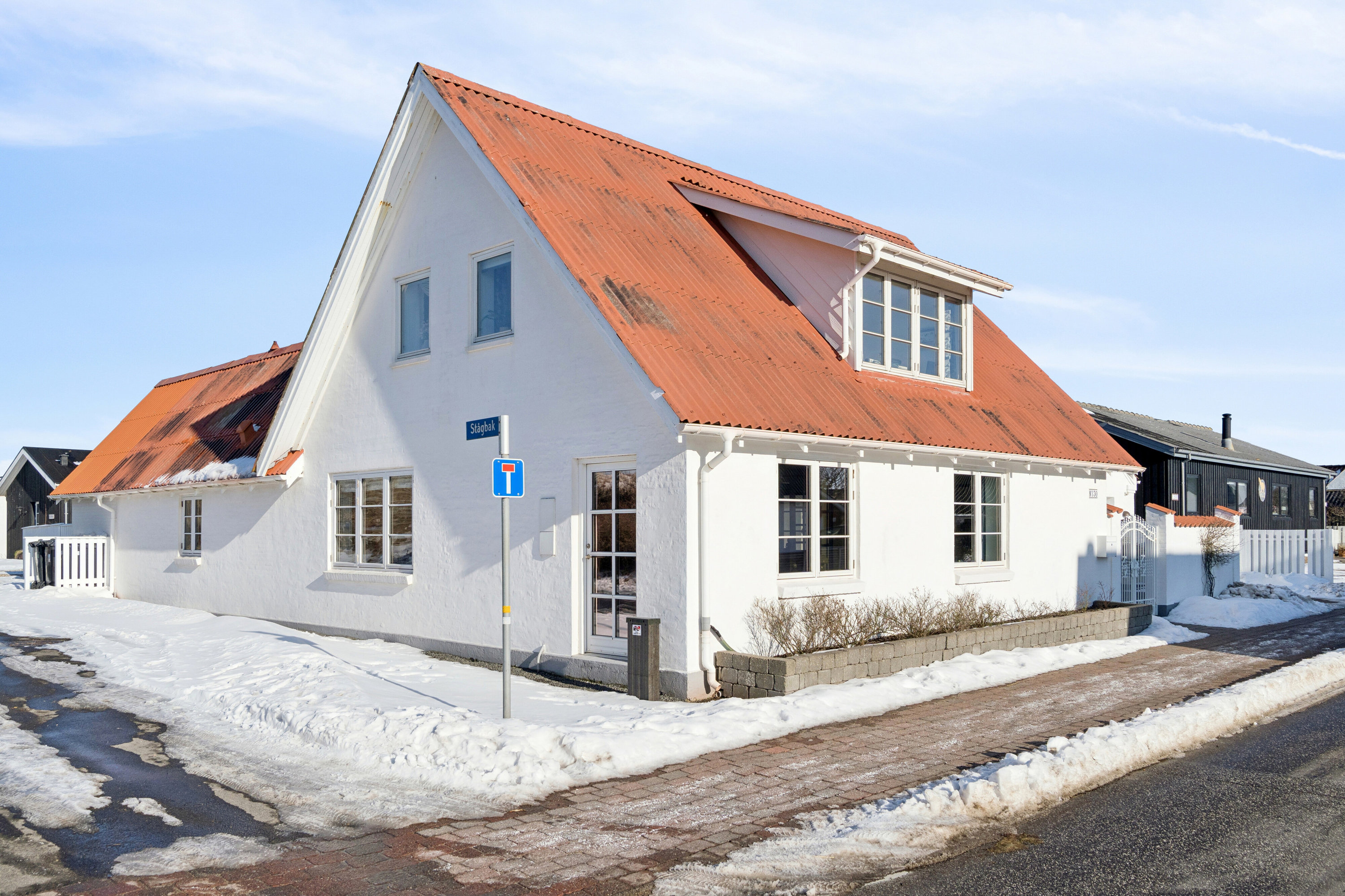 Fremhævet set fra vejen billede i fuldskærmstilstand. Billede af Ørhagevej 130, Klitmøller, 7700 Thisted