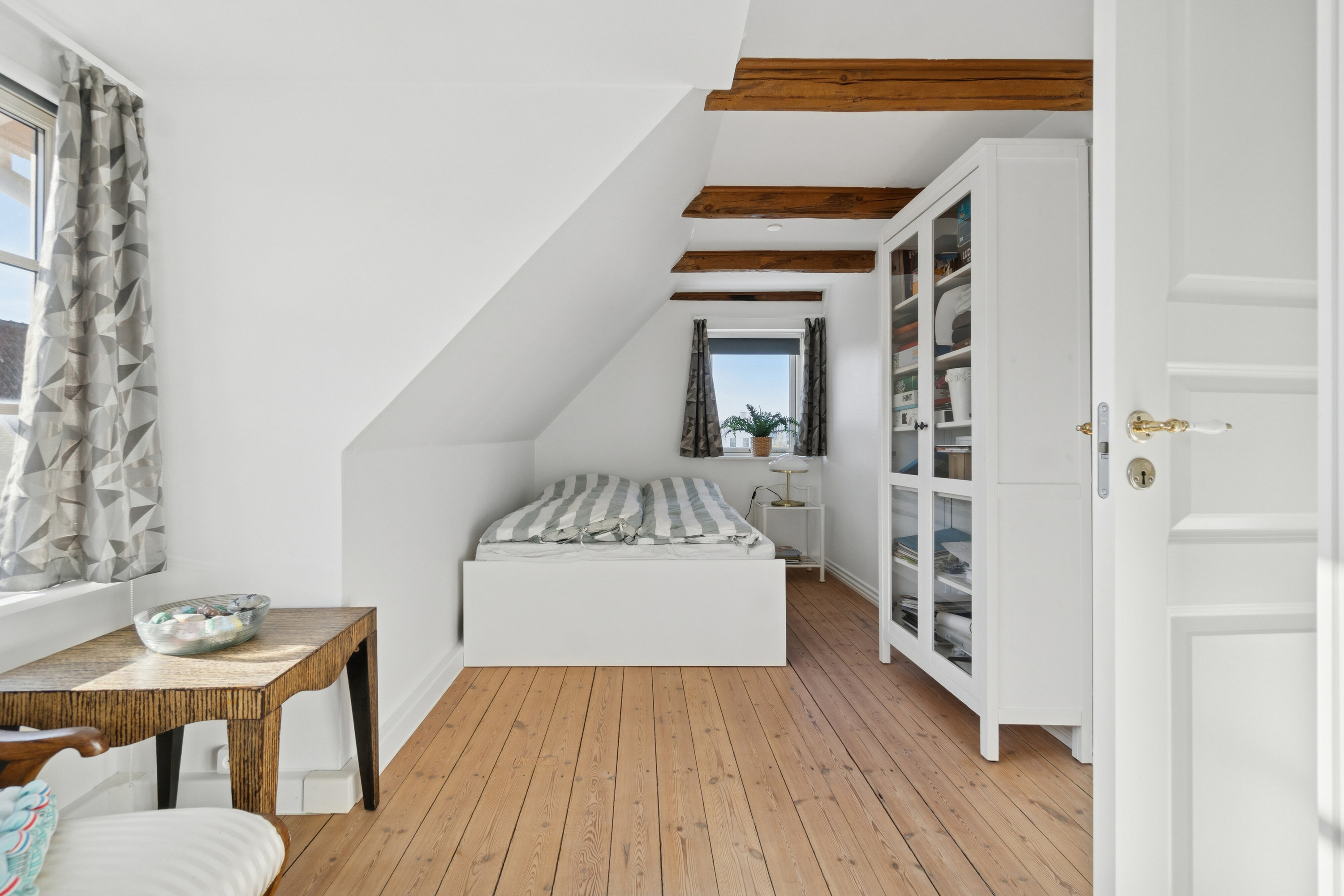 Fremhævet soveværelse billede i fuldskærmstilstand. Billede af Ørhagevej 130, Klitmøller, 7700 Thisted