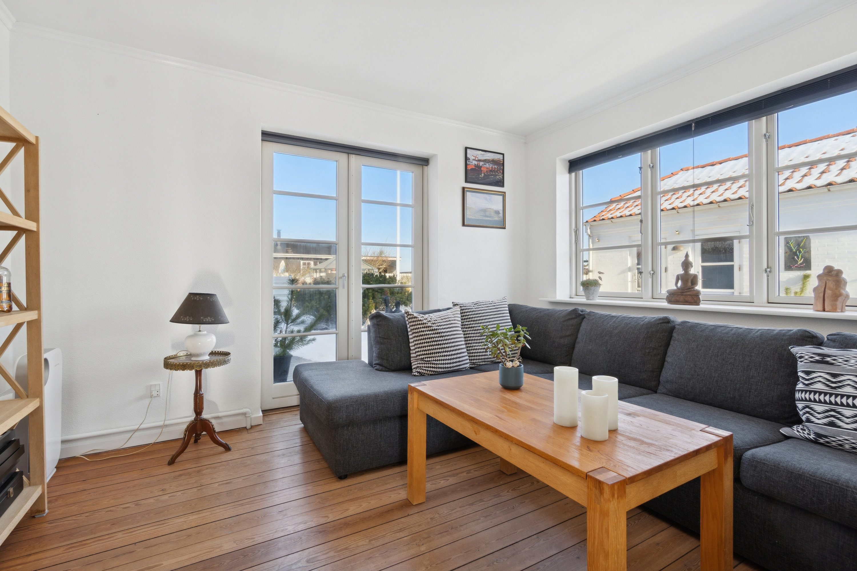 Fremhævet stue billede i fuldskærmstilstand. Billede af Ørhagevej 130, Klitmøller, 7700 Thisted