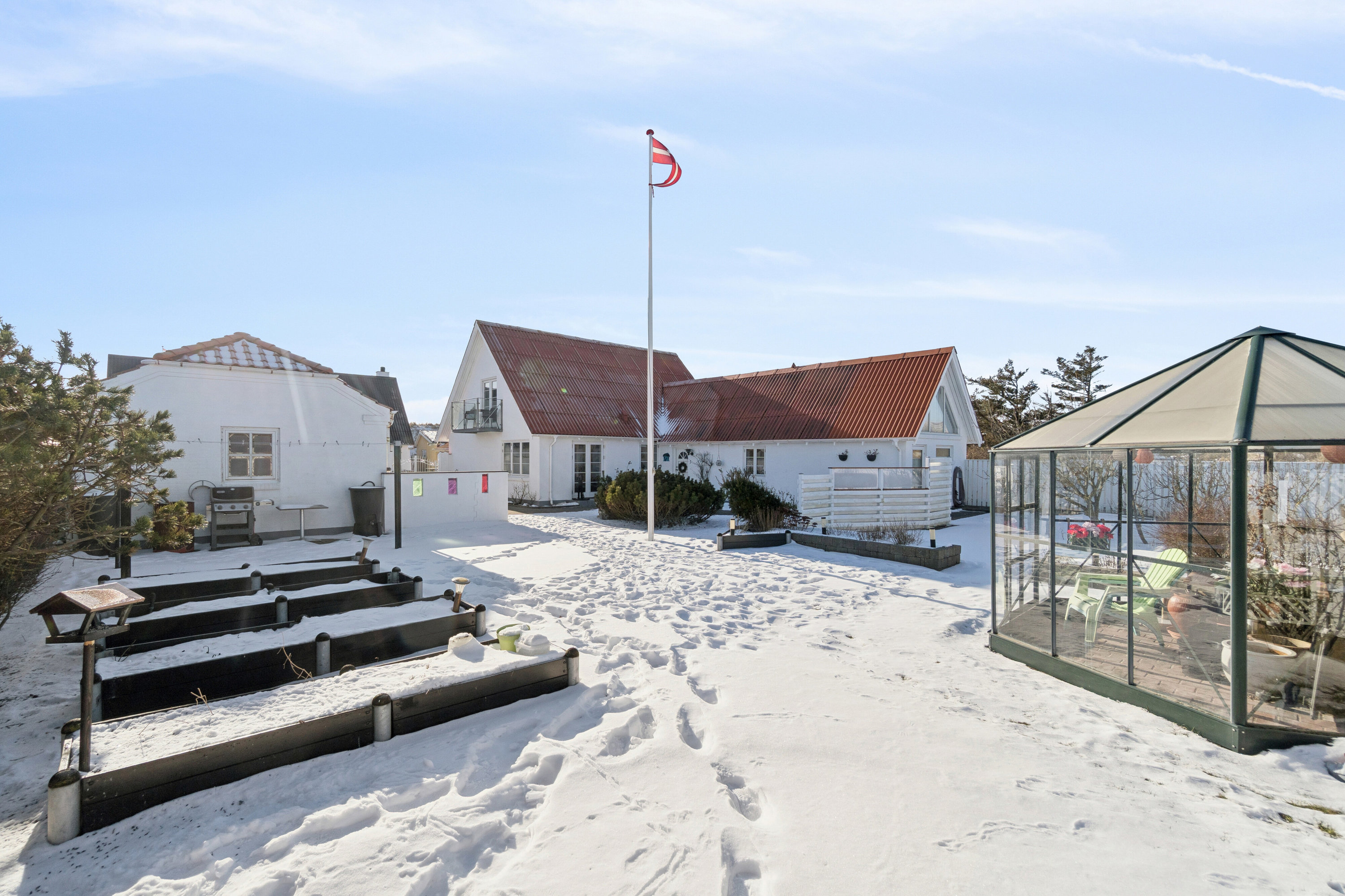 Fremhævet udendørs billede i fuldskærmstilstand. Billede af Ørhagevej 130, Klitmøller, 7700 Thisted