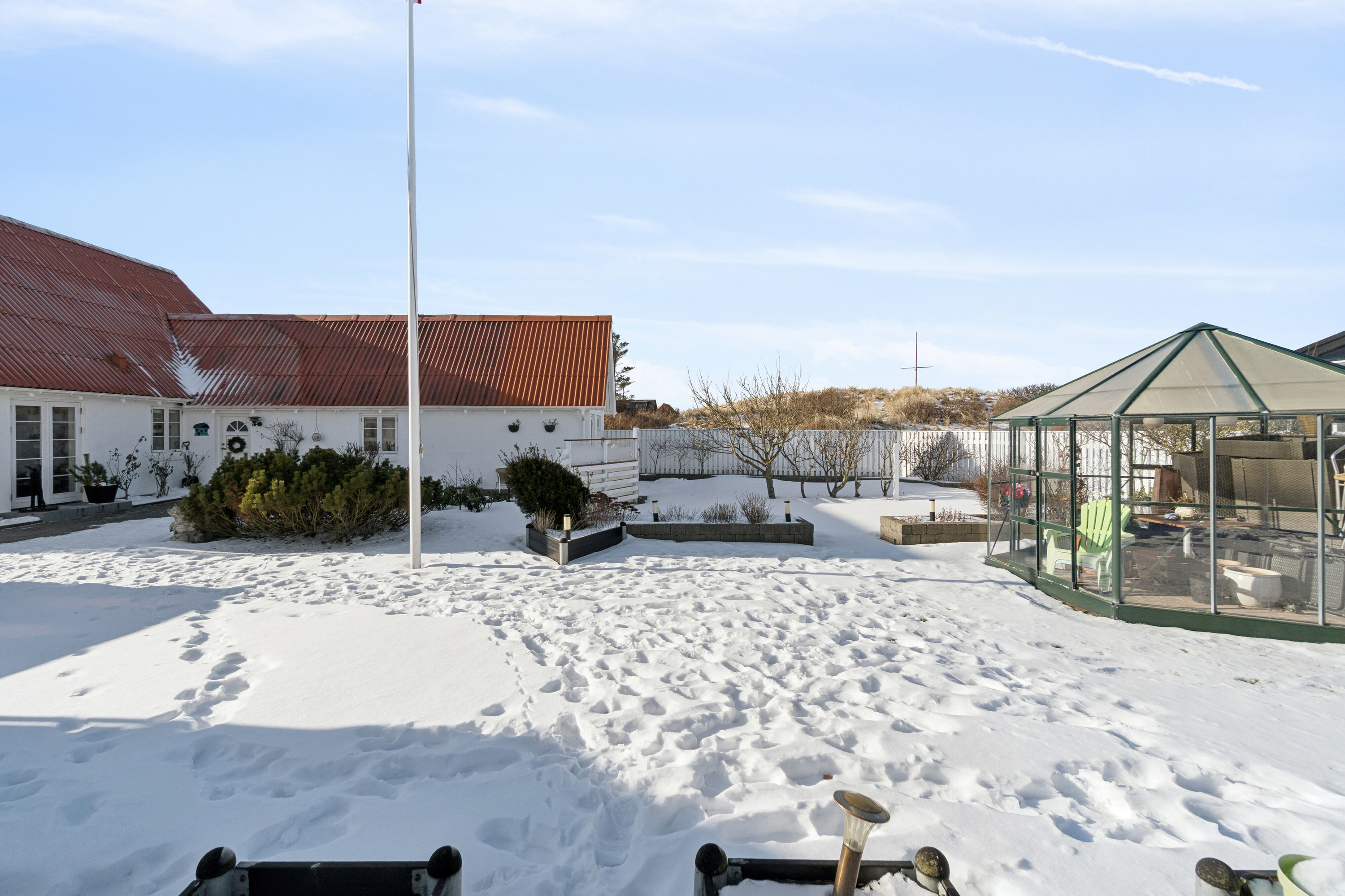 Fremhævet udendørs billede i fuldskærmstilstand. Billede af Ørhagevej 130, Klitmøller, 7700 Thisted