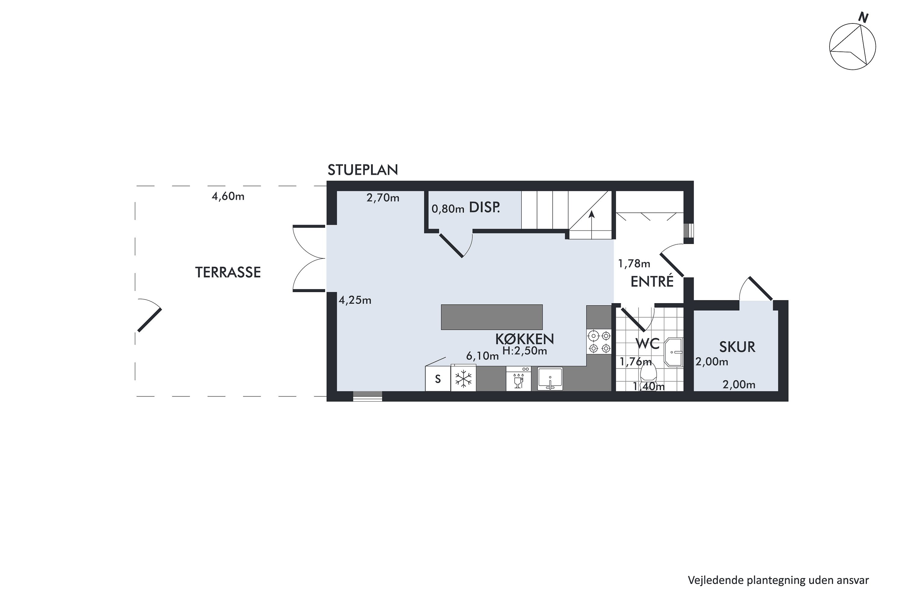 Plantegninger billede af Tom Kristensens Vej 19, 2300 København S