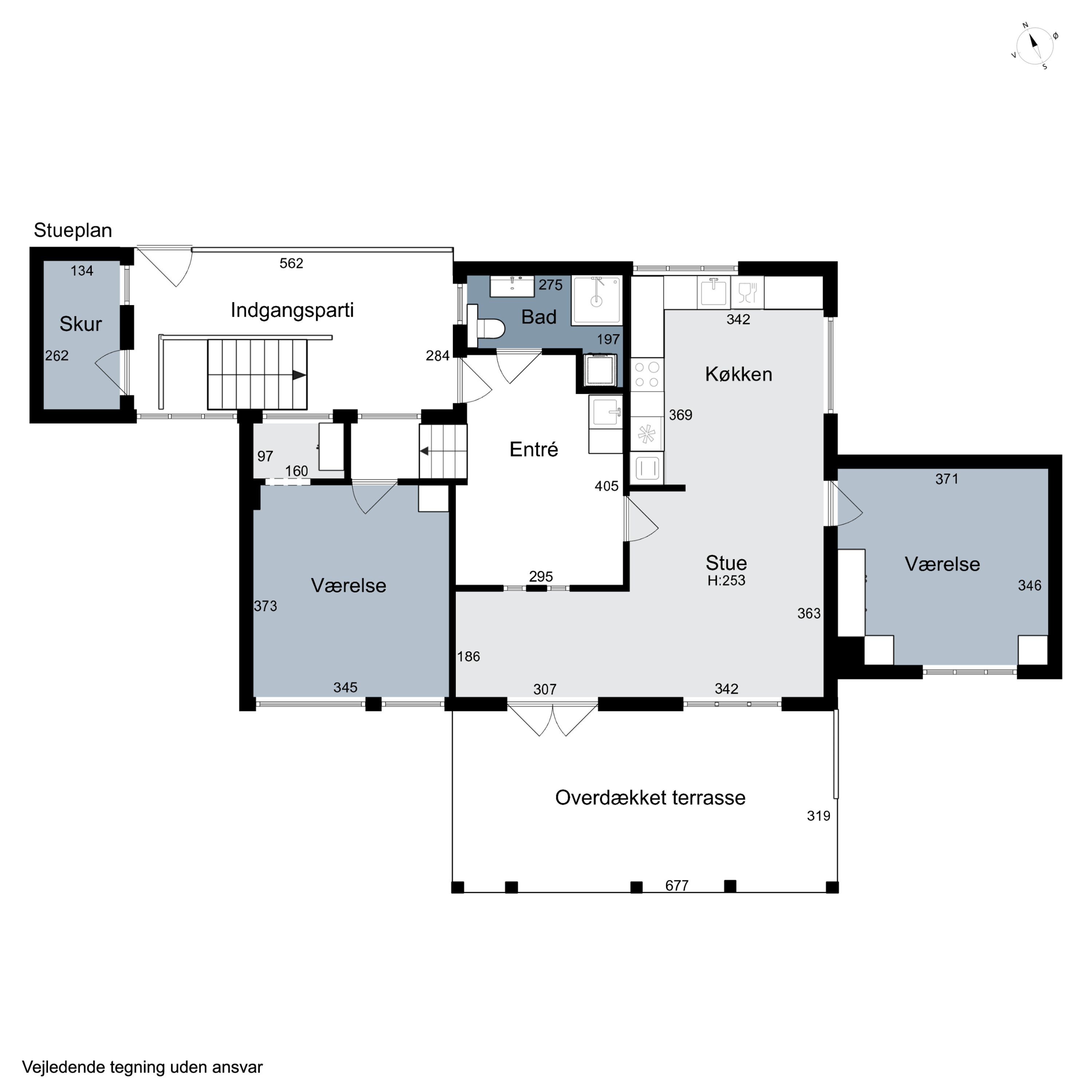 Plantegninger billede af Nivå Stationsvej 13A, 2990 Nivå