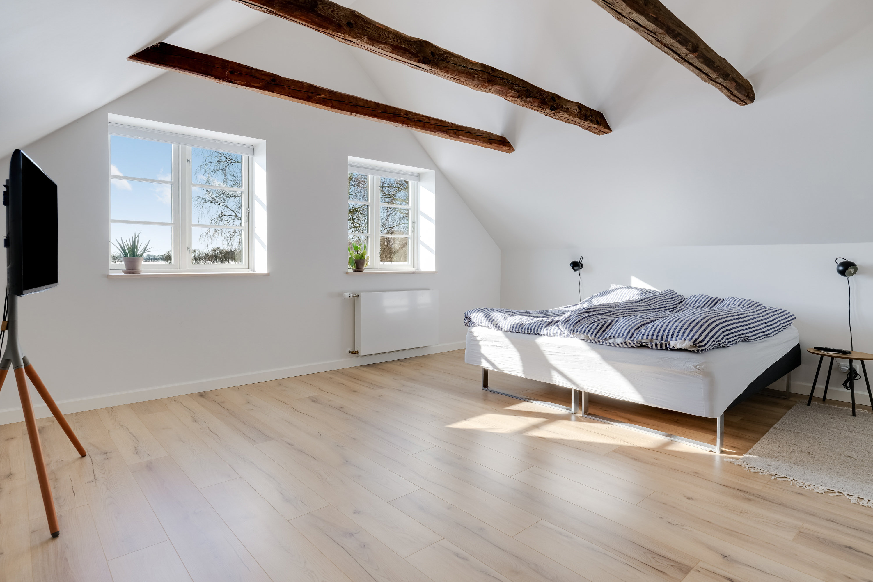 Fremhævet soveværelse billede i fuldskærmstilstand. Billede af Byllerup 3, 5580 Nørre Aaby