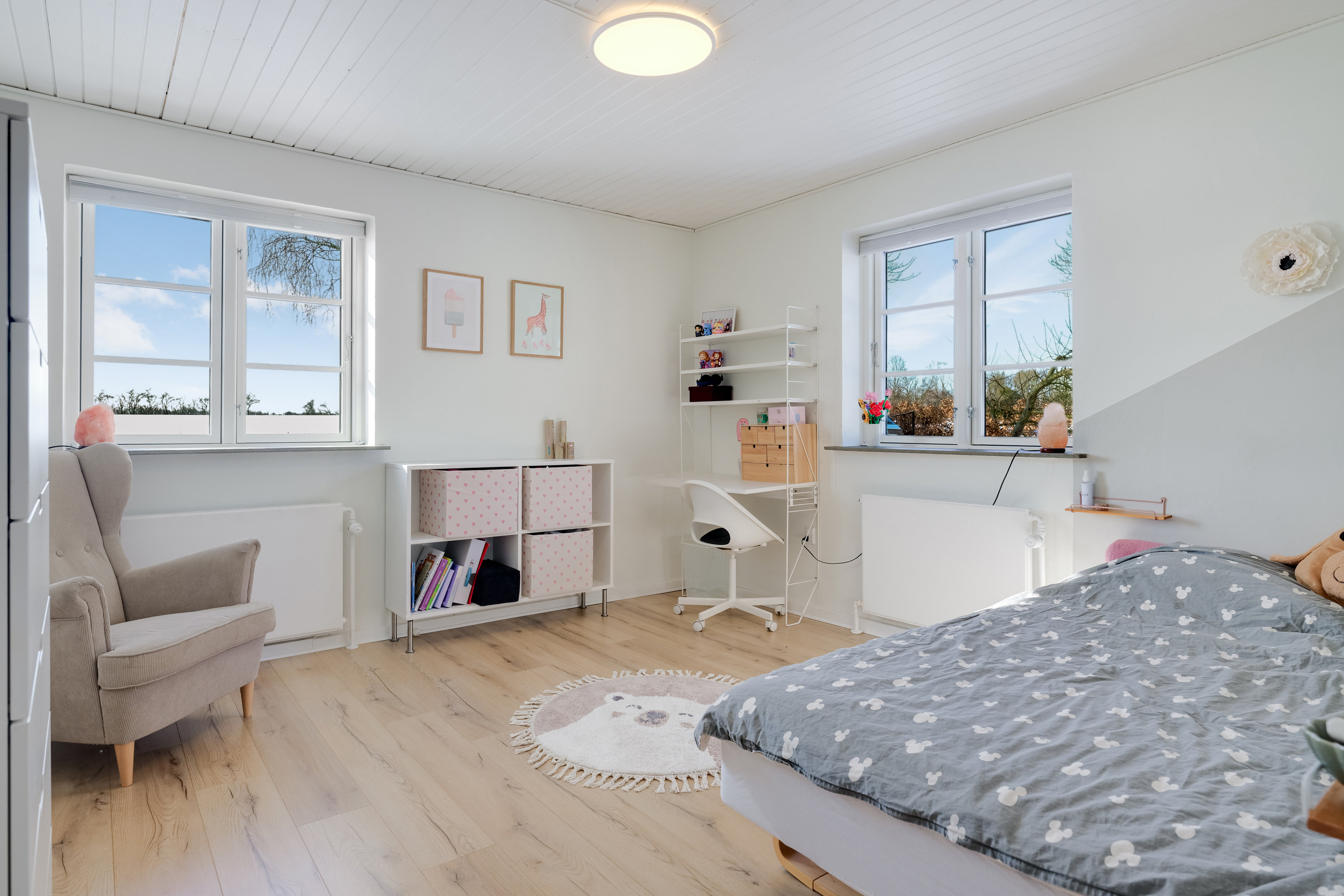 Fremhævet soveværelse billede i fuldskærmstilstand. Billede af Byllerup 3, 5580 Nørre Aaby