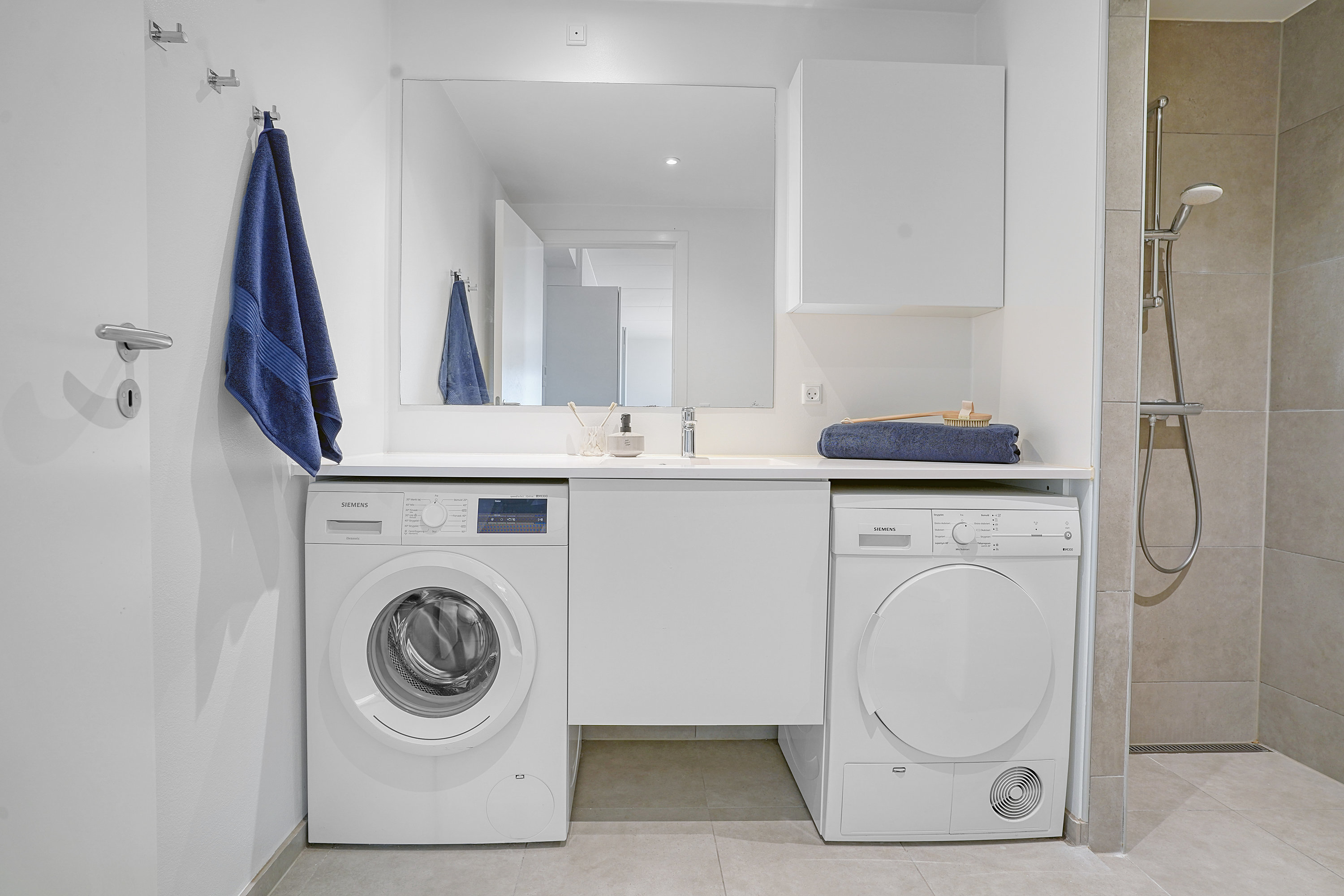 Fremhævet badeværelse billede i fuldskærmstilstand. Billede af Ingrid Marievej 20, 1. tv., 2500 Valby