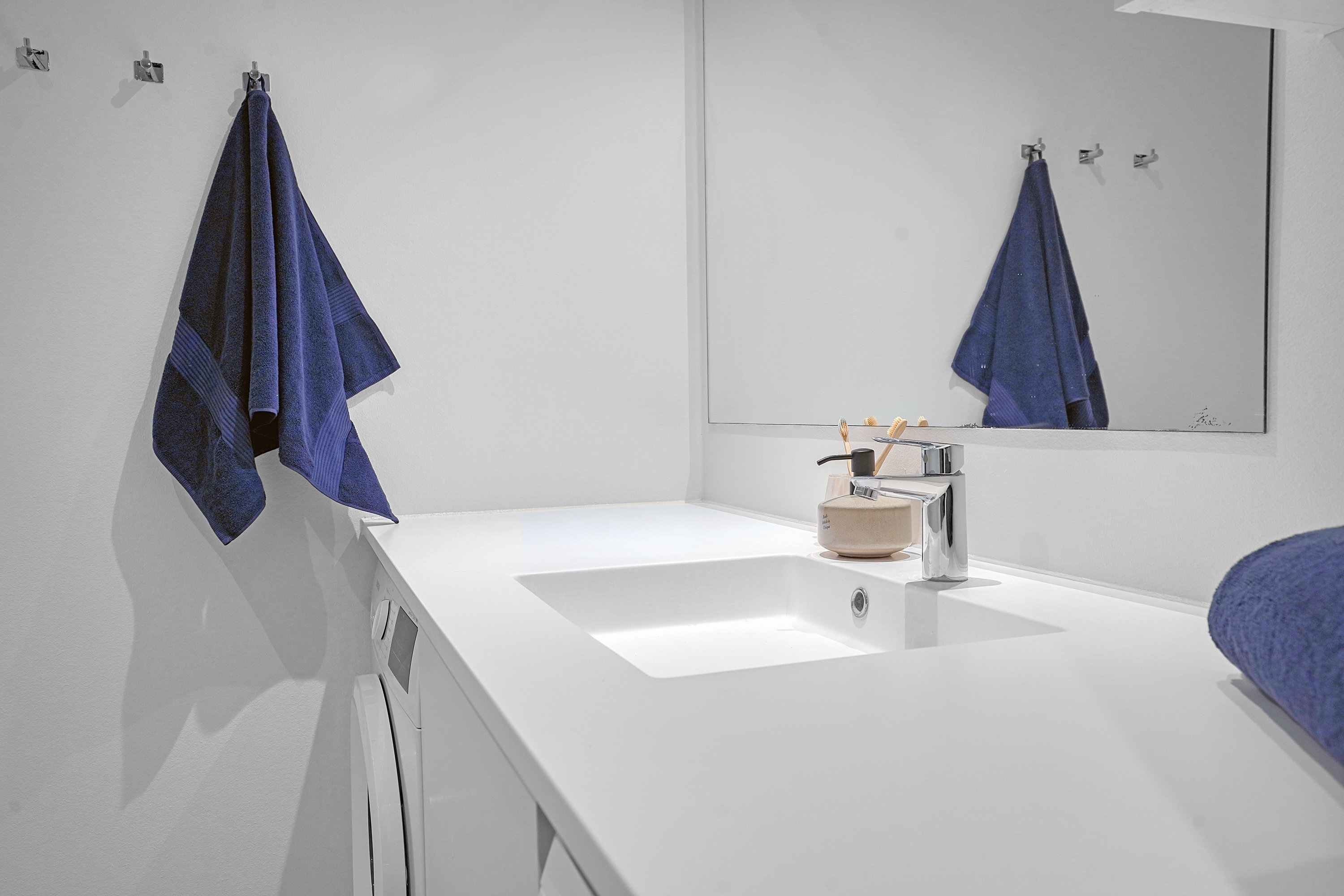 Fremhævet badeværelse billede i fuldskærmstilstand. Billede af Ingrid Marievej 20, 1. tv., 2500 Valby