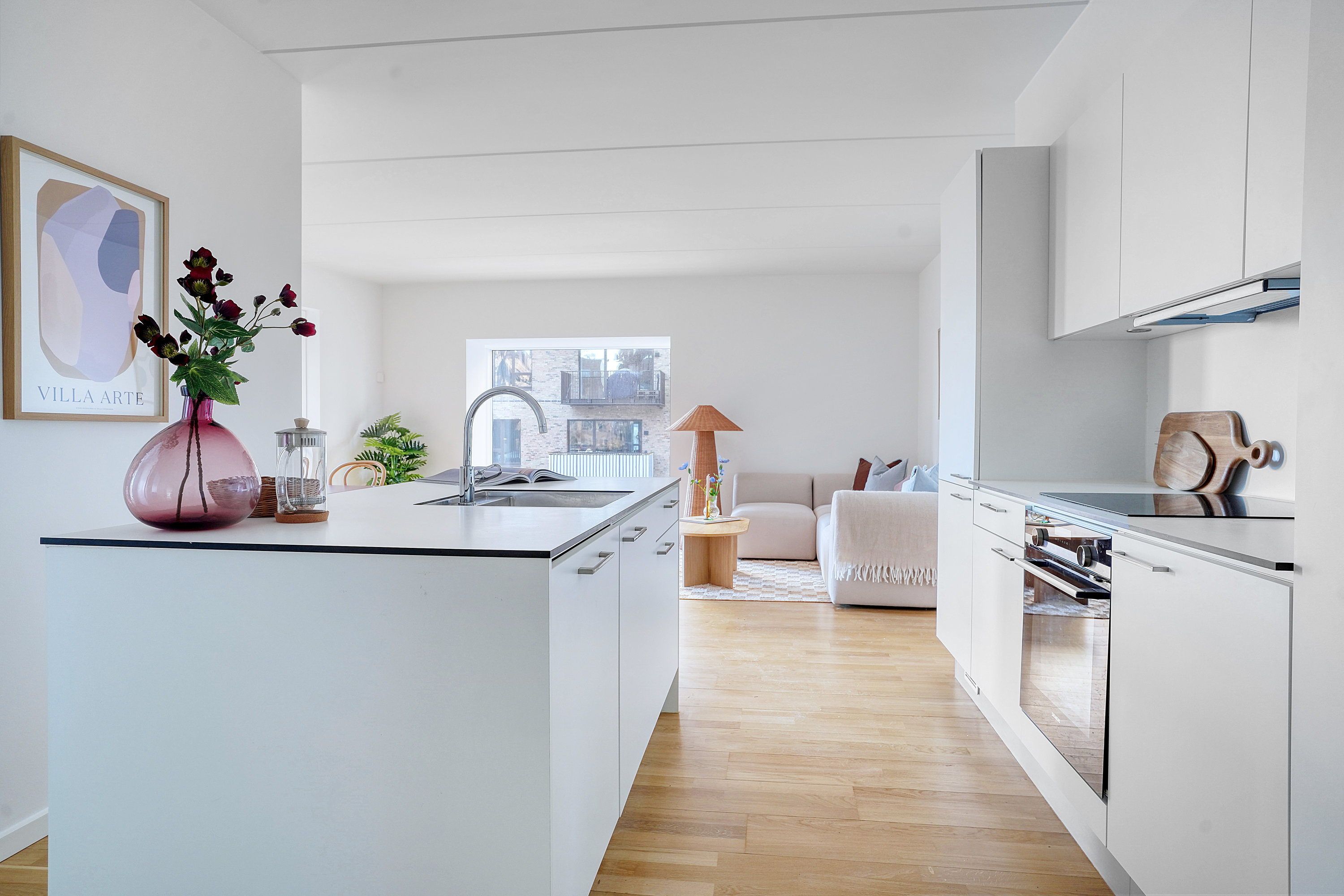 Fremhævet køkken billede i fuldskærmstilstand. Billede af Ingrid Marievej 20, 1. tv., 2500 Valby