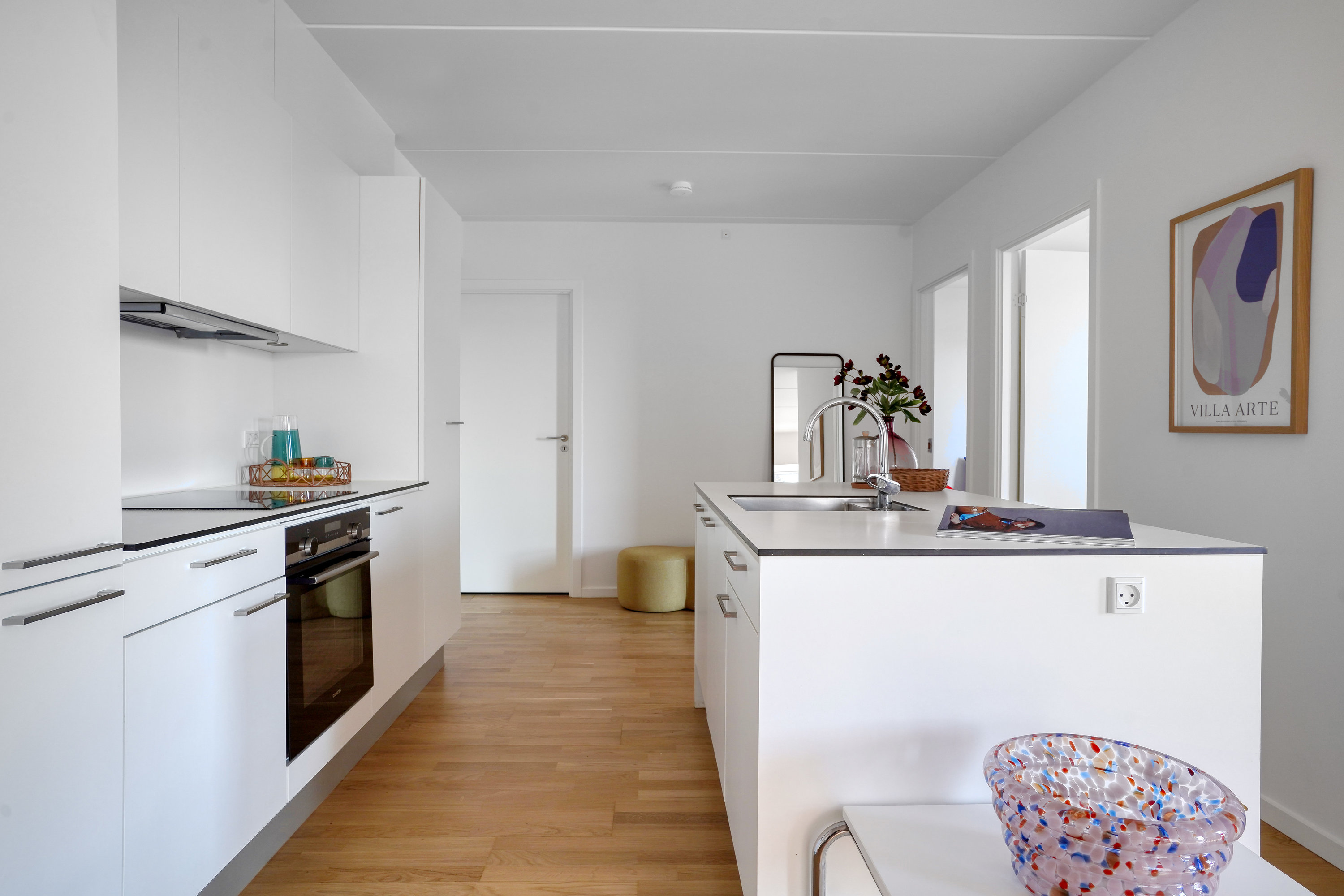 Fremhævet køkken billede i fuldskærmstilstand. Billede af Ingrid Marievej 20, 1. tv., 2500 Valby