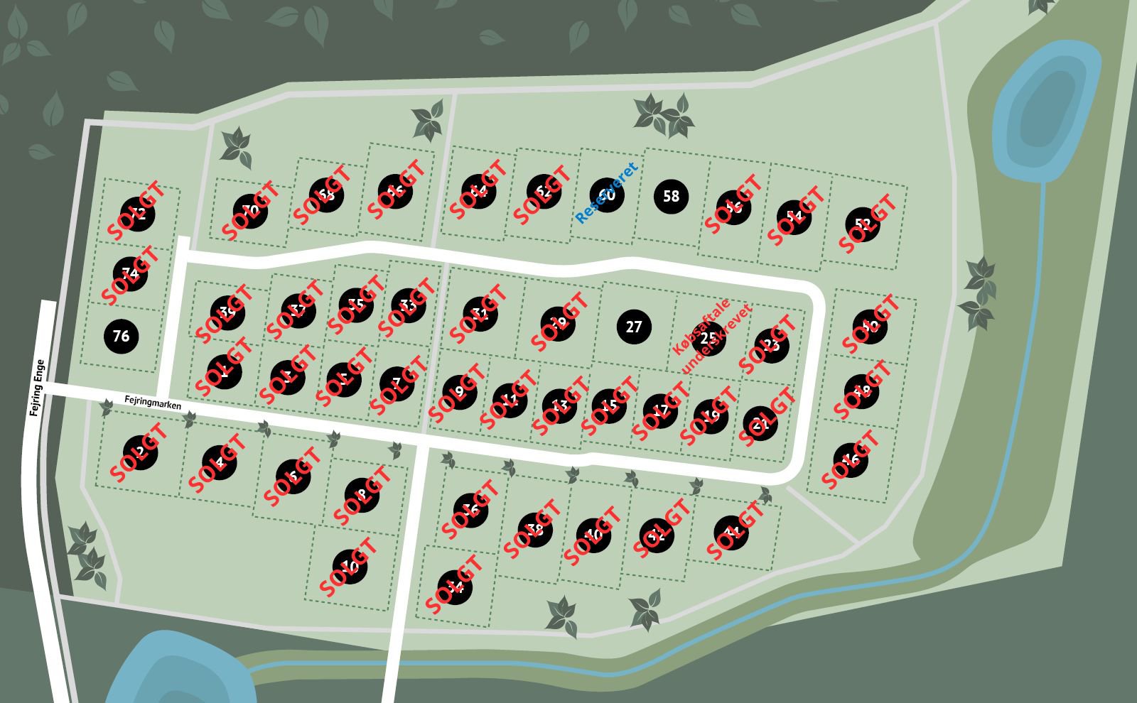 Helårsgrund på Fejringmarken 58, 8722 Hedensted