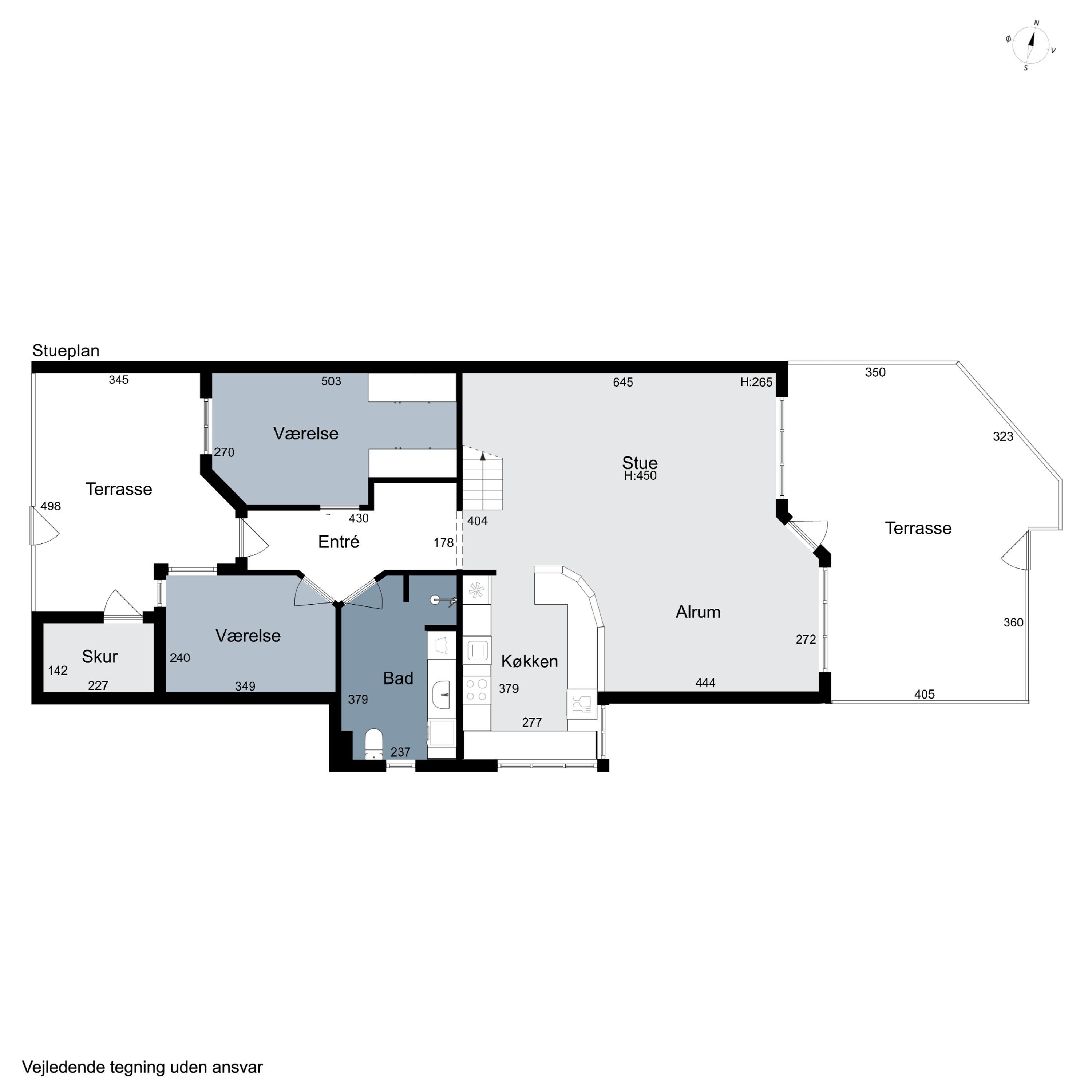 Plantegninger billede af Trørødlund 9, Trørød, 2950 Vedbæk