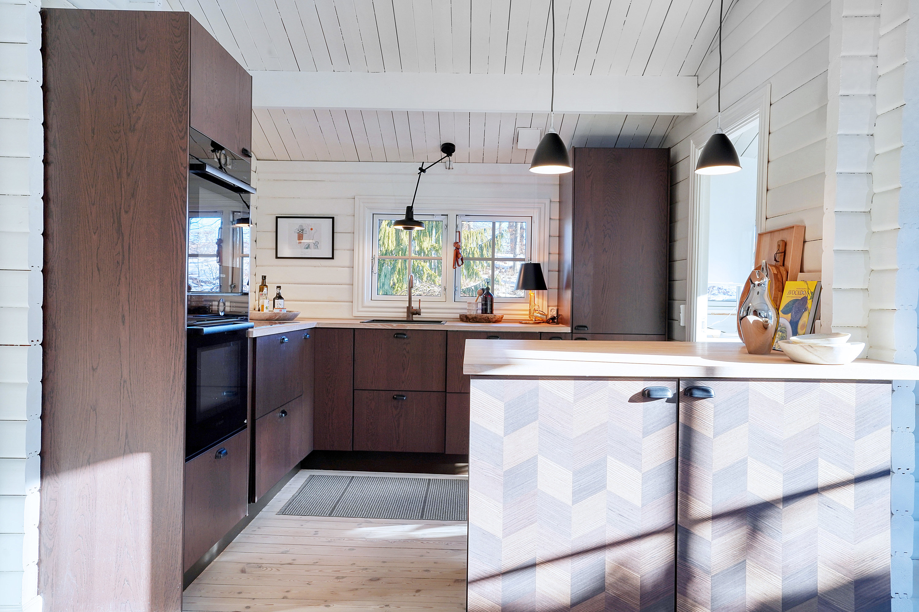 Fremhævet køkken billede i fuldskærmstilstand. Billede af Gl Hellebækvej 7A, 3000 Helsingør