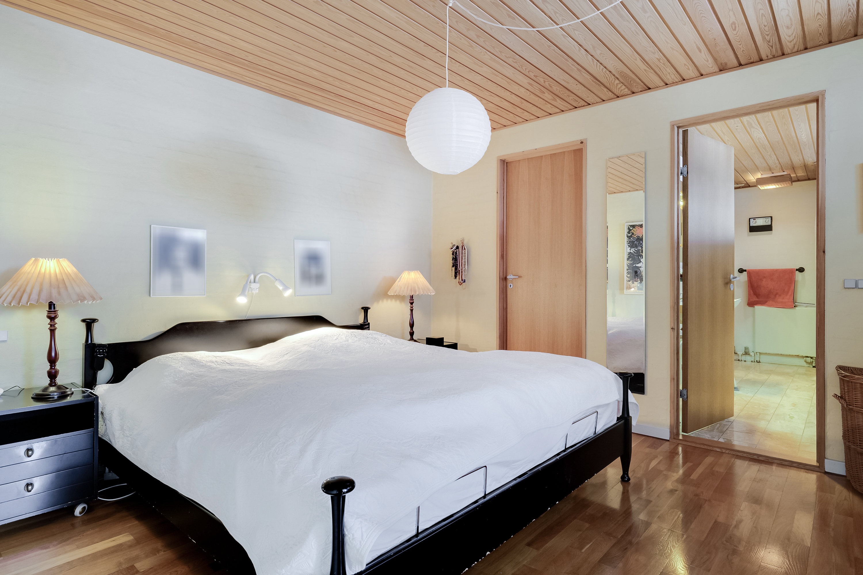 Fremhævet soveværelse billede i fuldskærmstilstand. Billede af Grævlingevænget 185, 5800 Nyborg