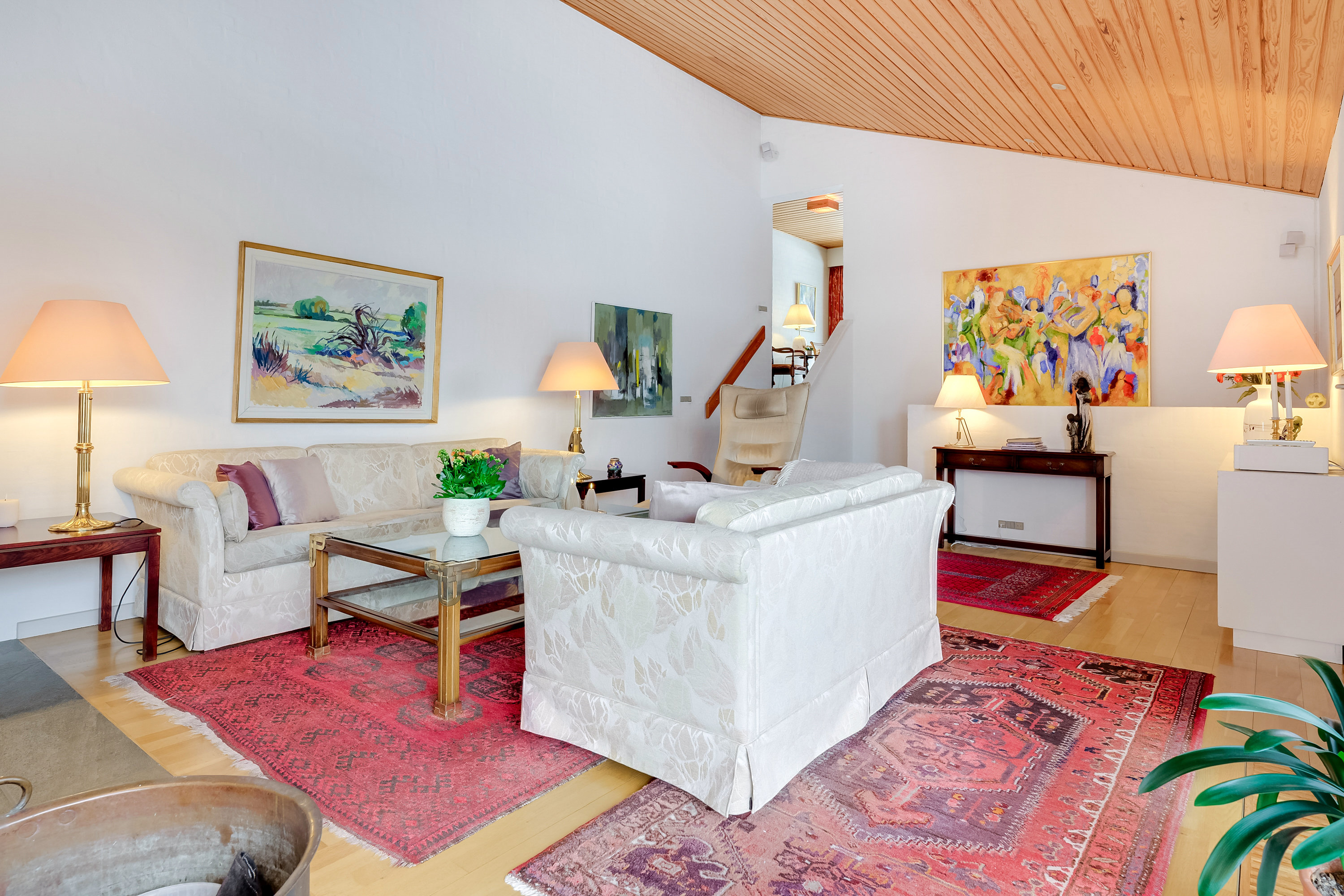 Fremhævet stue billede i fuldskærmstilstand. Billede af Grævlingevænget 185, 5800 Nyborg